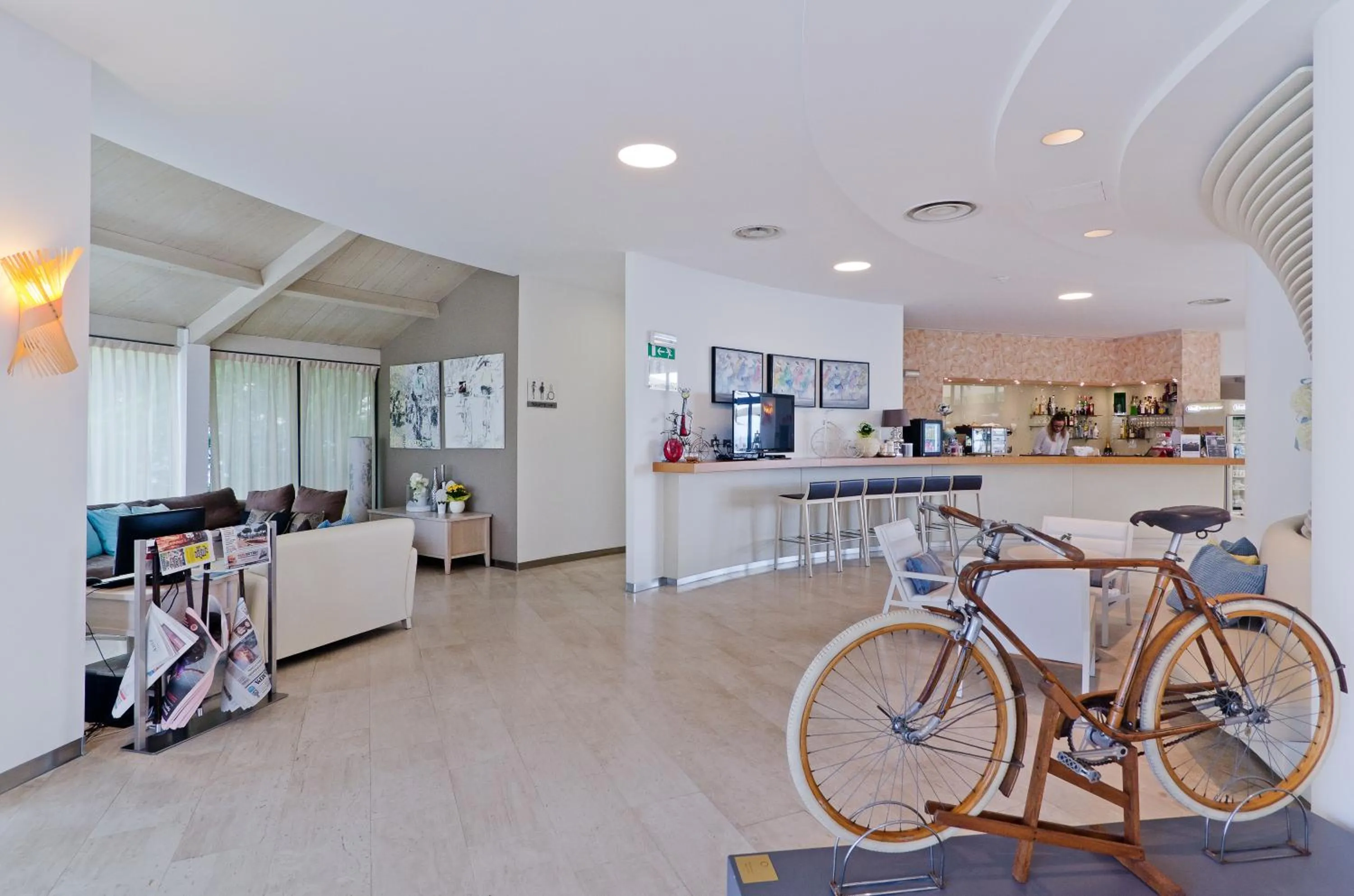 Lobby or reception in Hotel Riviera dei Fiori