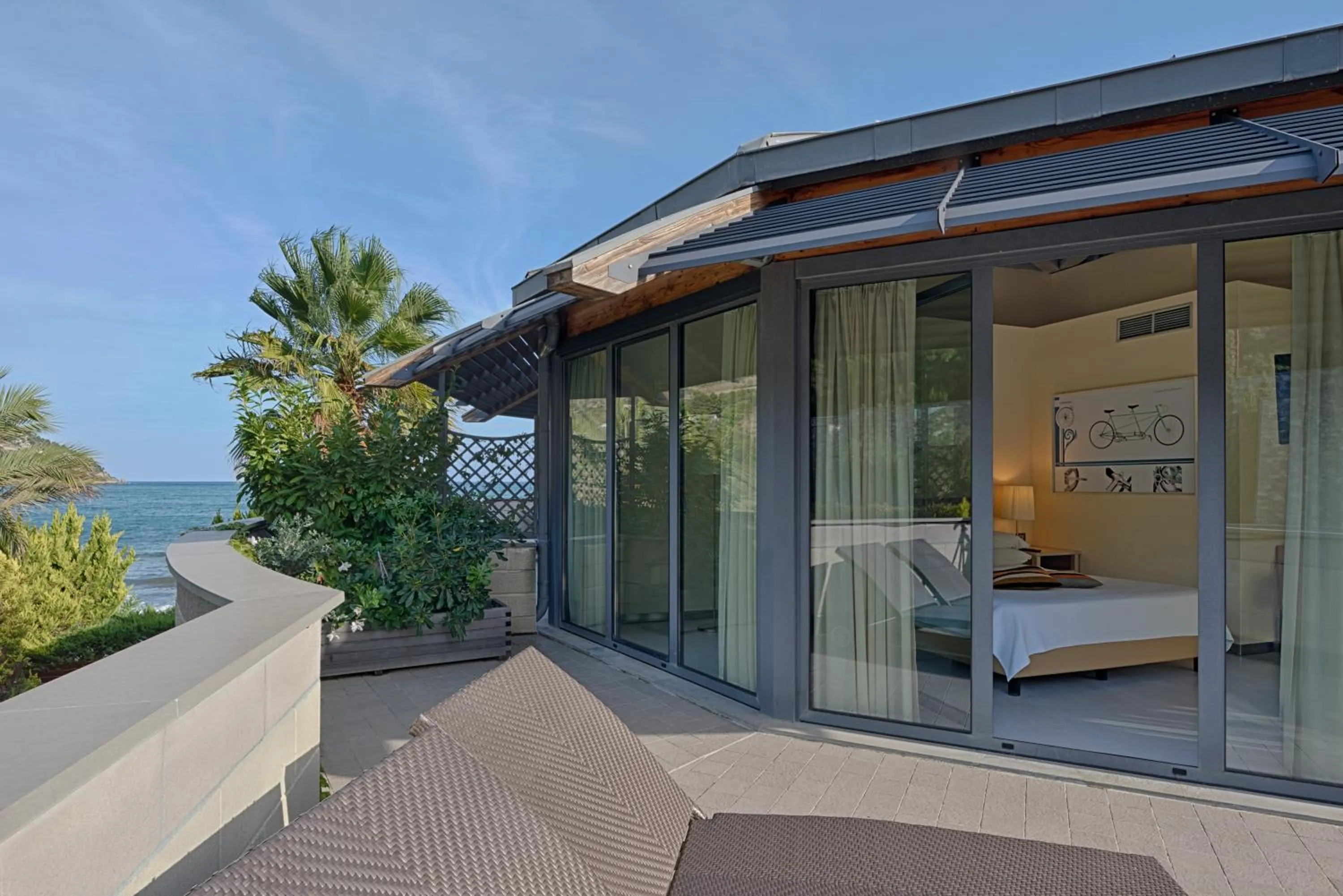 Balcony/Terrace in Hotel Riviera dei Fiori