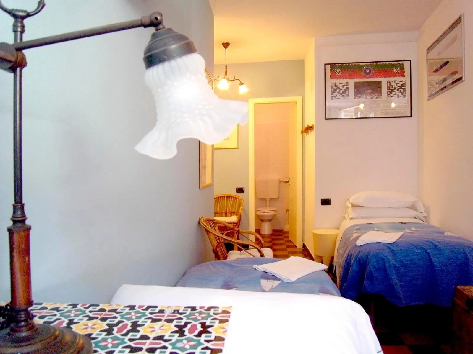 Bed in Hotel Gianni Franzi