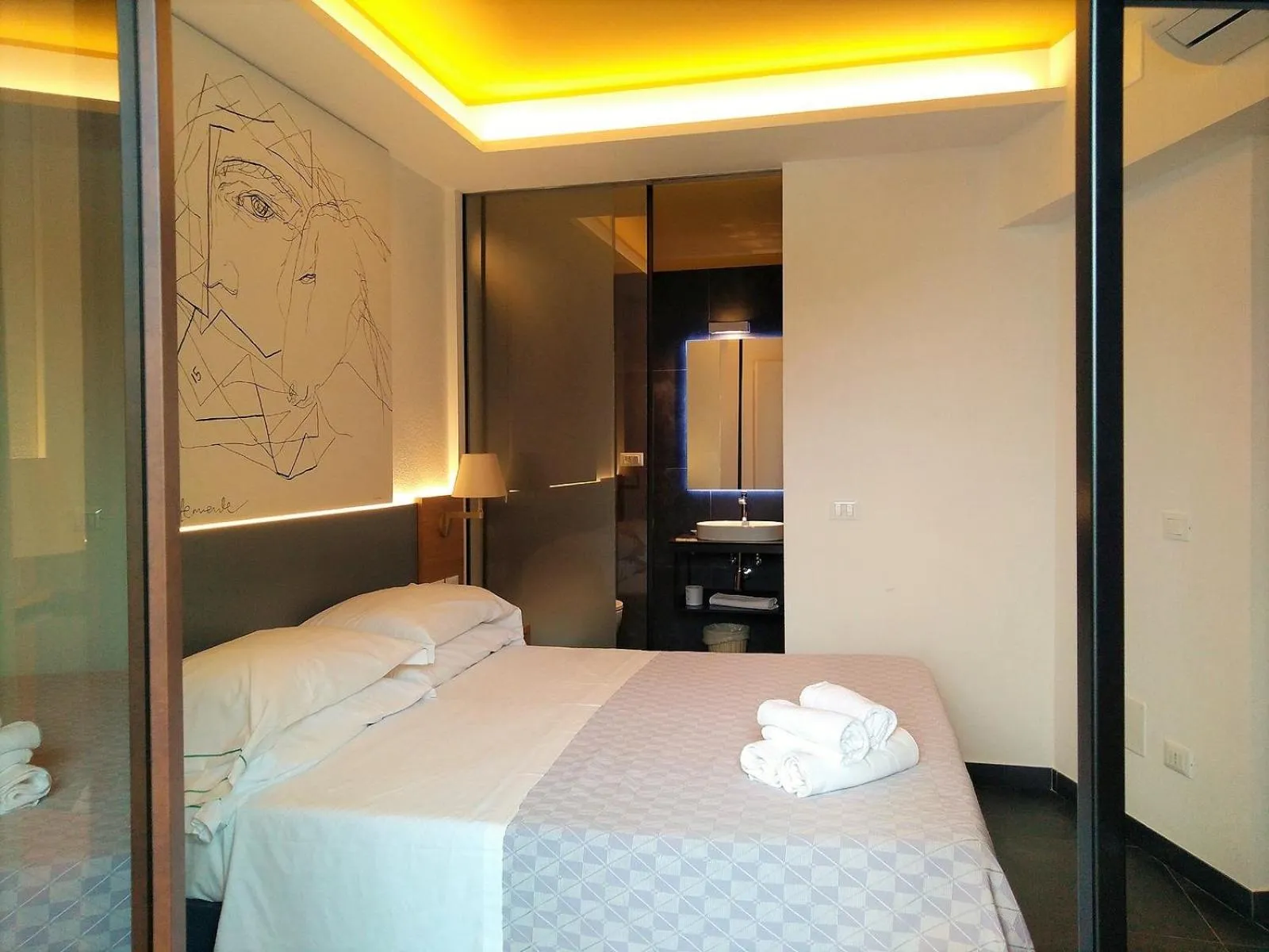 Bedroom, Bed in Hotel Gianni Franzi