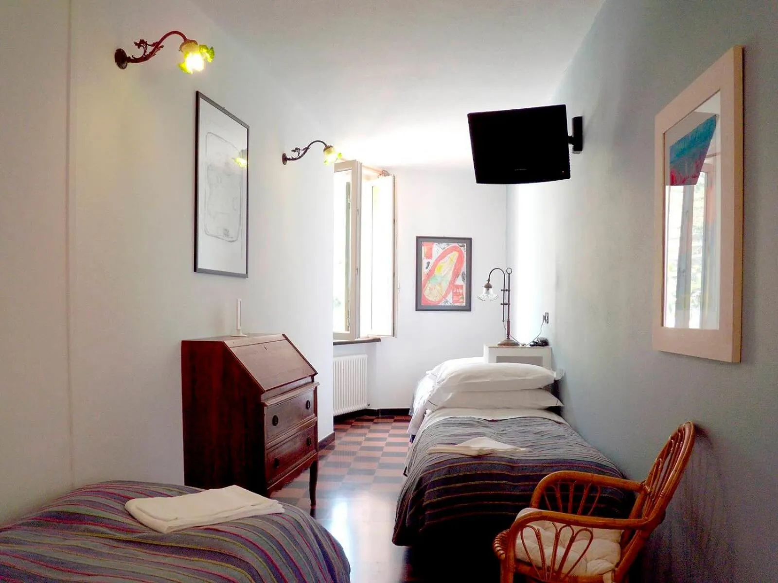 Bed in Hotel Gianni Franzi