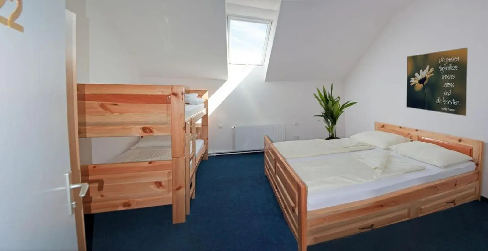 Quadruple Room with Shared Bathroom in Gasthaus Pension Goldeck Quadruple Room with Shared Bathroom in Gasthaus Pension Goldeck