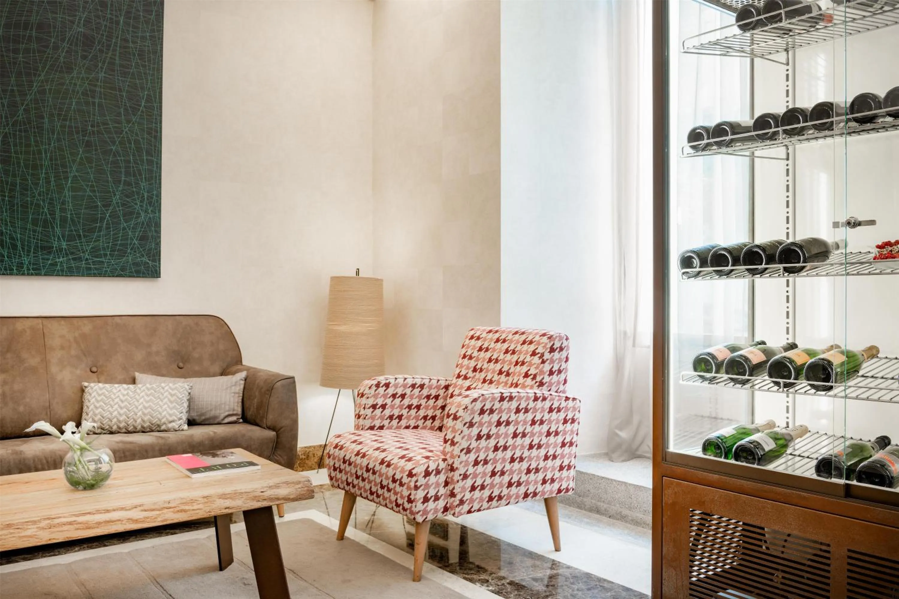 Lobby or reception in NH Collection Madrid Palacio de Tepa