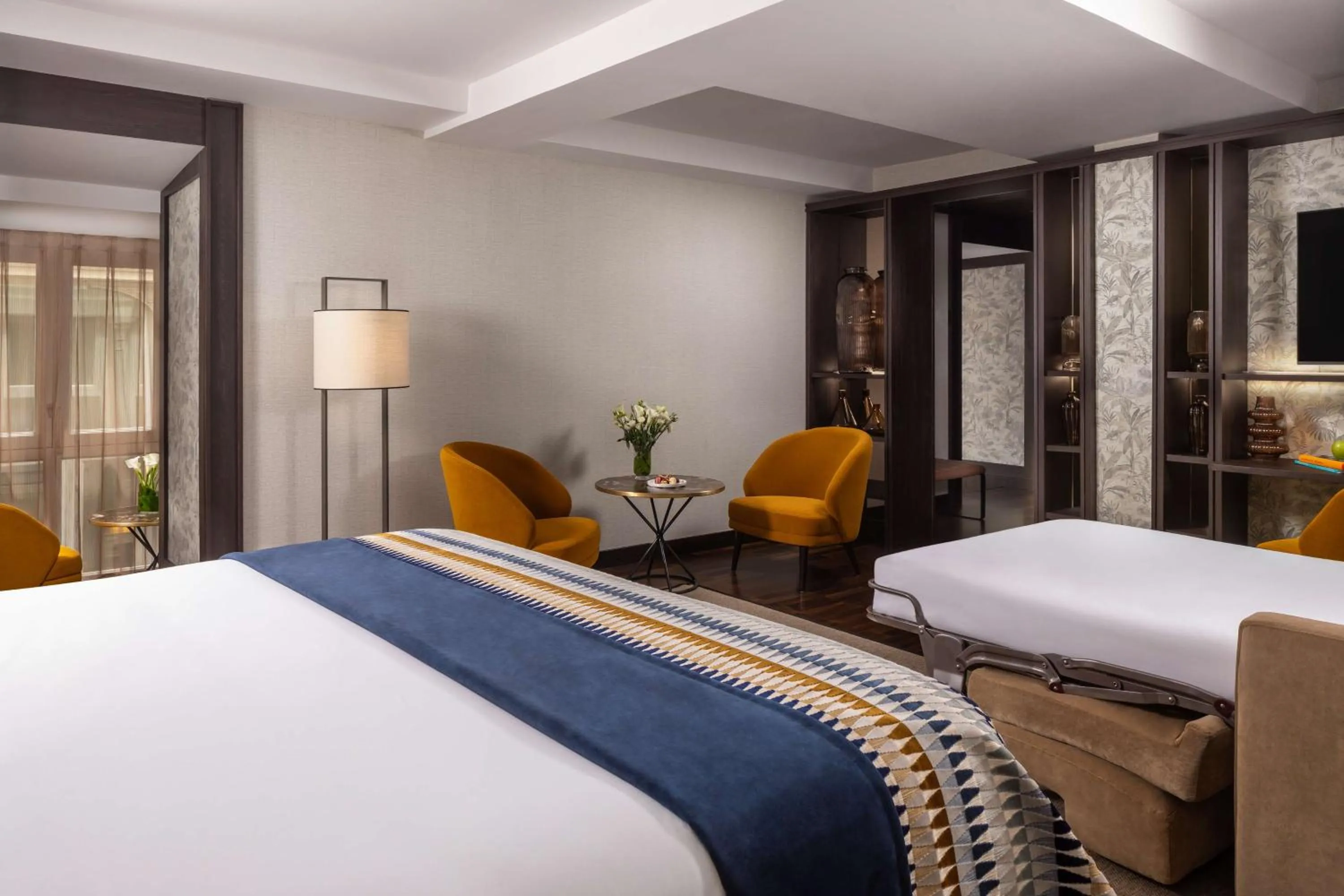 Bedroom, Bed in NH Collection Madrid Palacio de Tepa