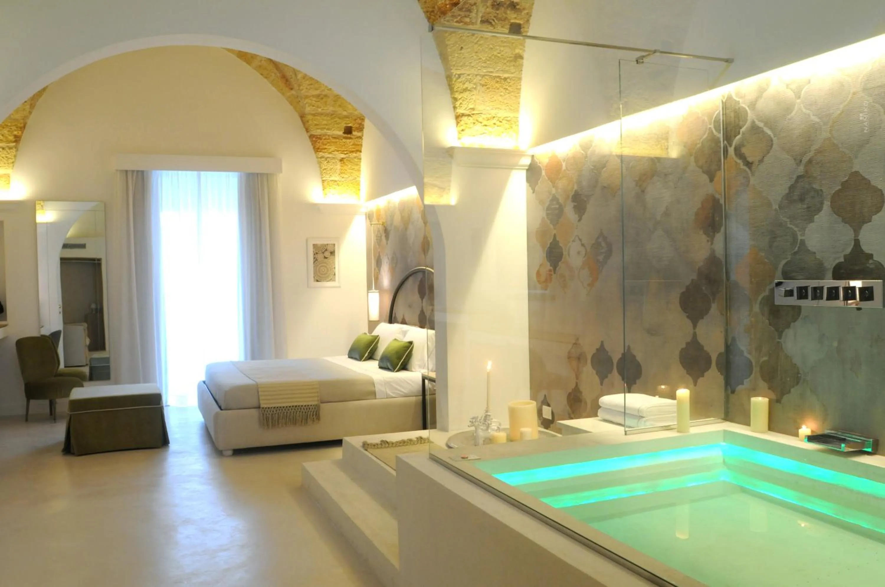 Bedroom in La Dimora delle Fate Luxury & SPA