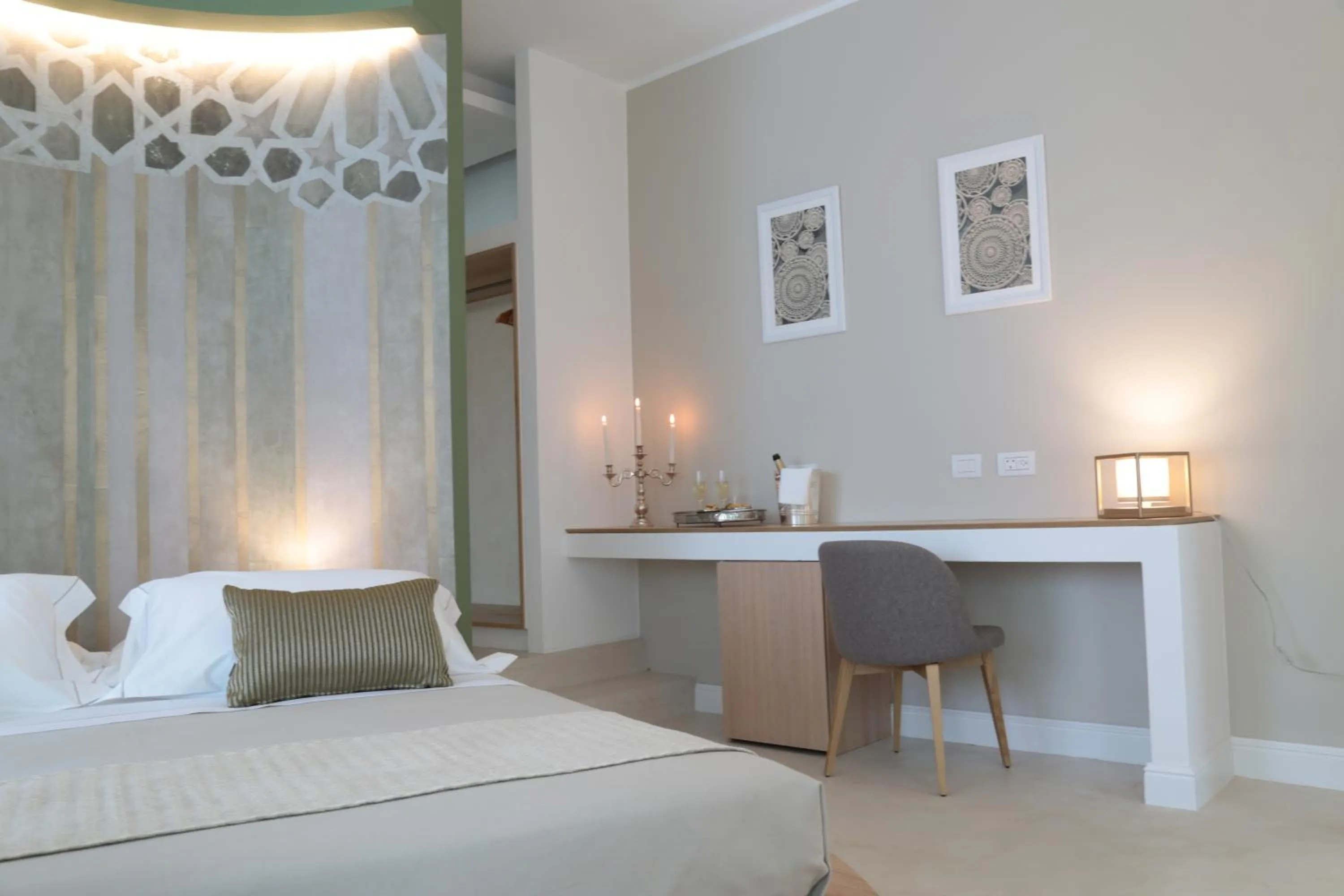 Bed in La Dimora delle Fate Luxury & SPA