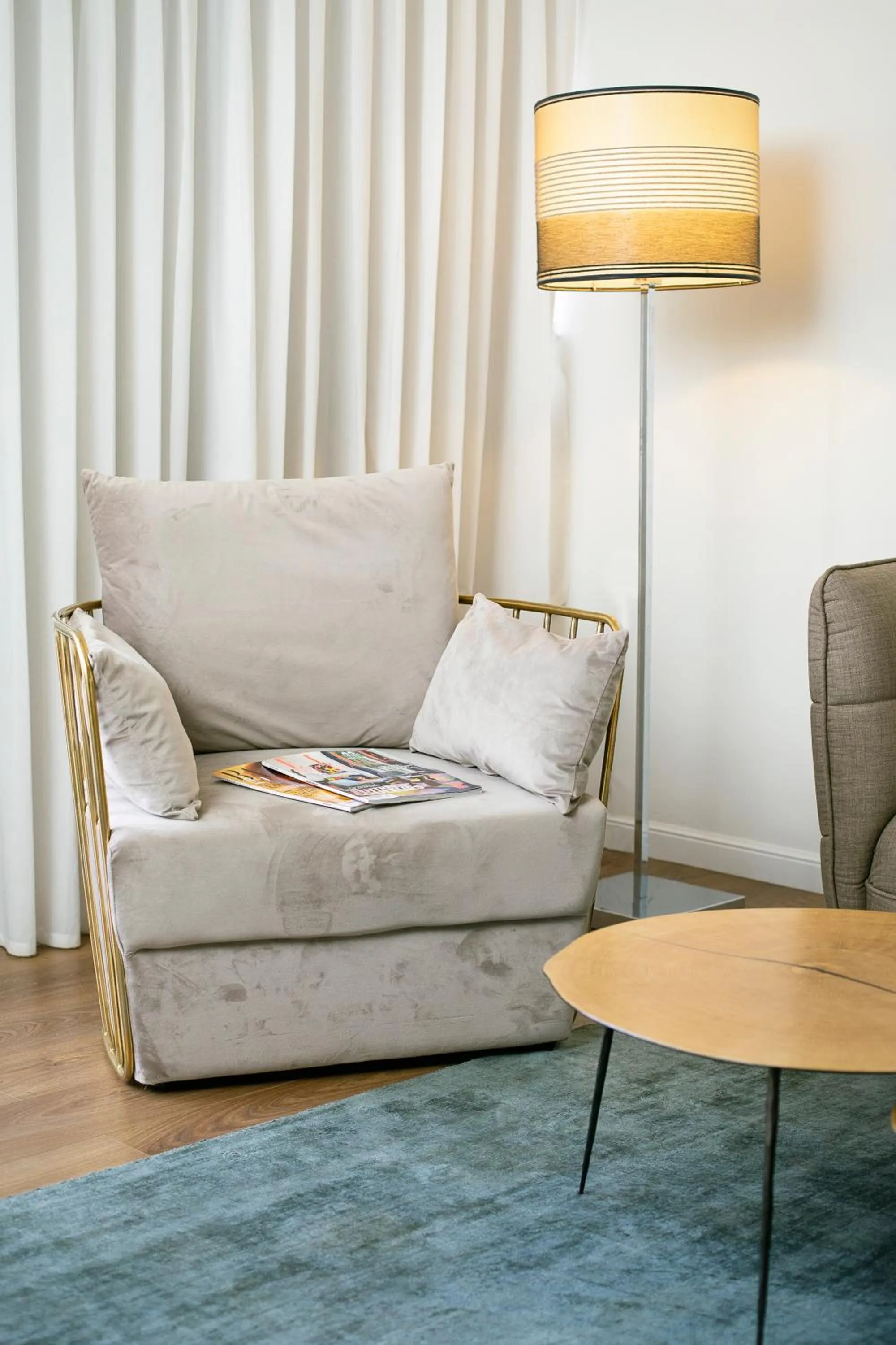 Seating area in Marine Heights Suites