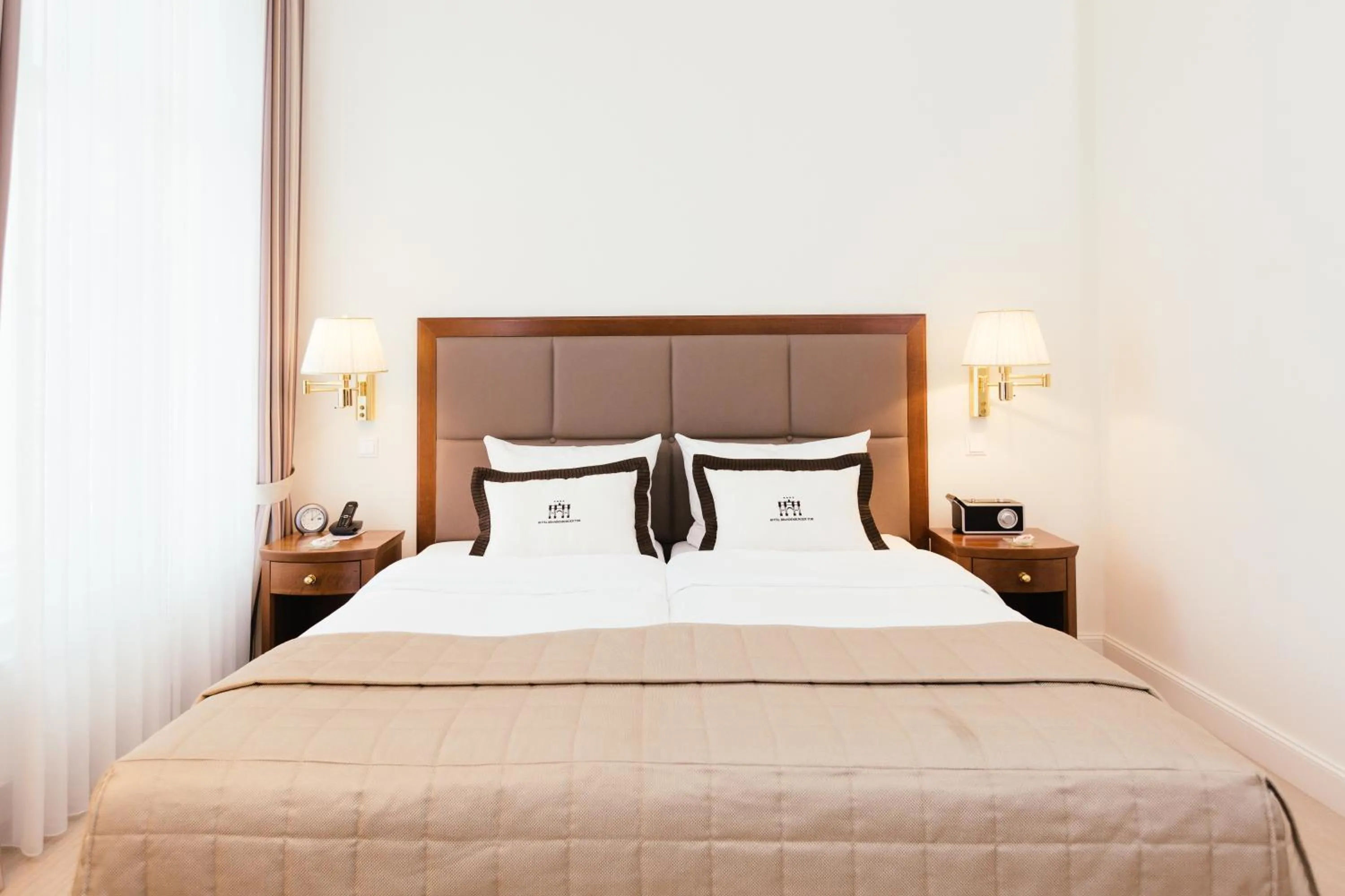 Bed in Hotel Brandenburger Tor Potsdam