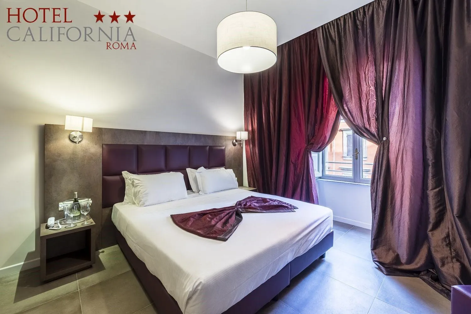 Bed in Hotel California