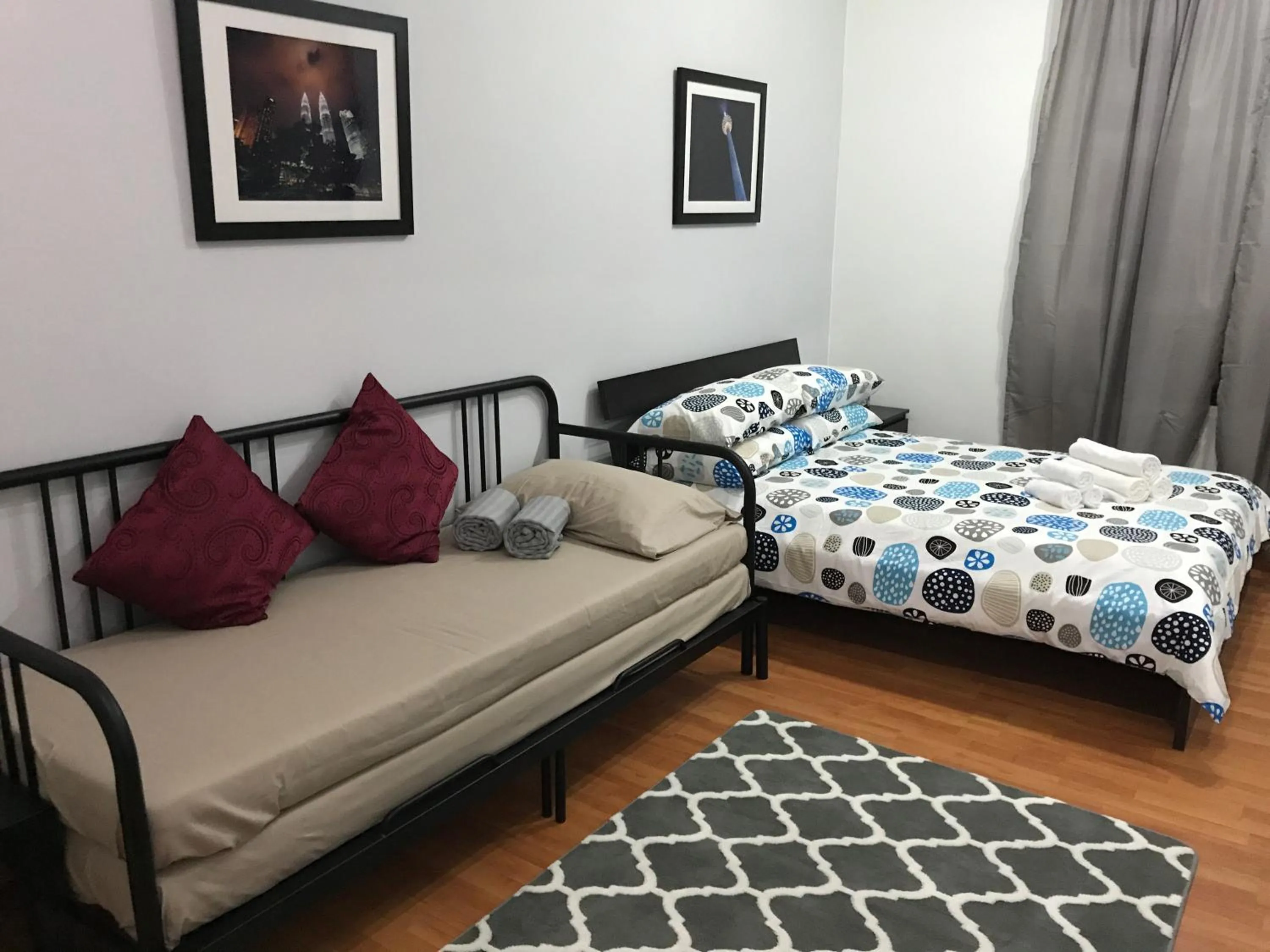 Bed in MayTower Serviced Apartment
