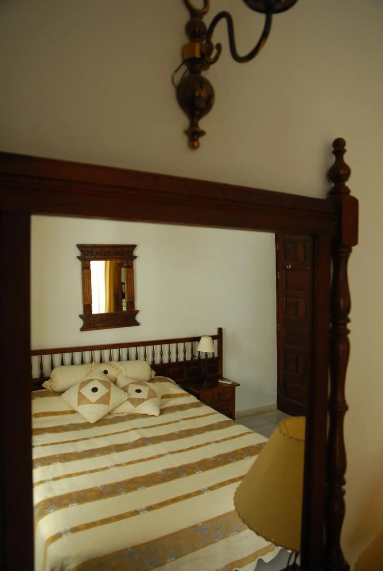 Bed in Mijas Pueblo Apartment