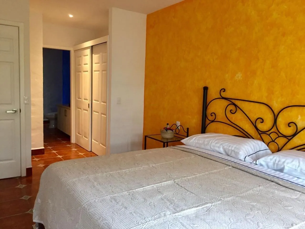 Bedroom, Bed in Casa Lotería -Pueblito Sayulita- Colorful, Family and Relax Experience with Private Parking and Pool