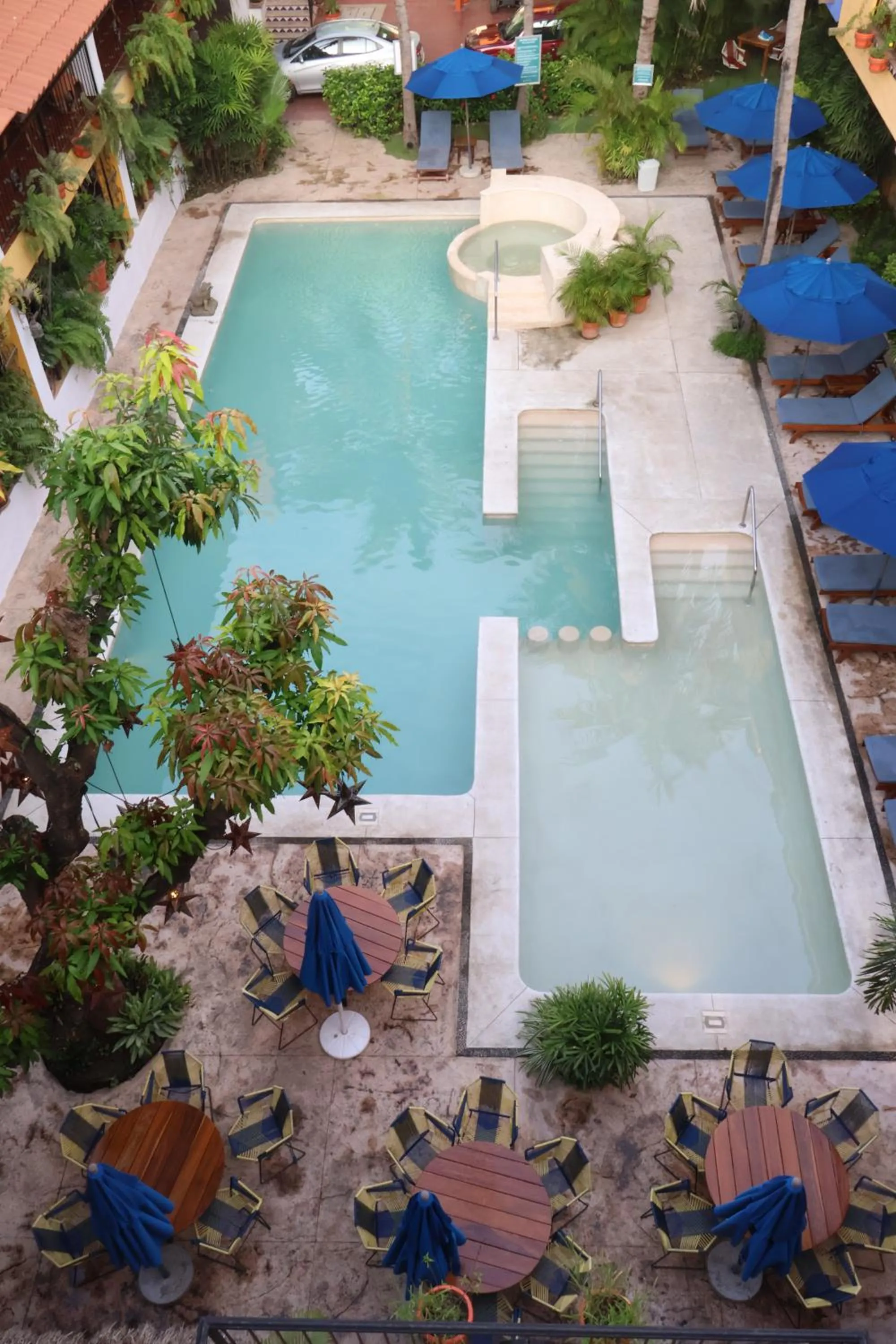 Swimming pool in Casa Lotería -Pueblito Sayulita- Colorful, Family and Relax Experience with Private Parking and Pool