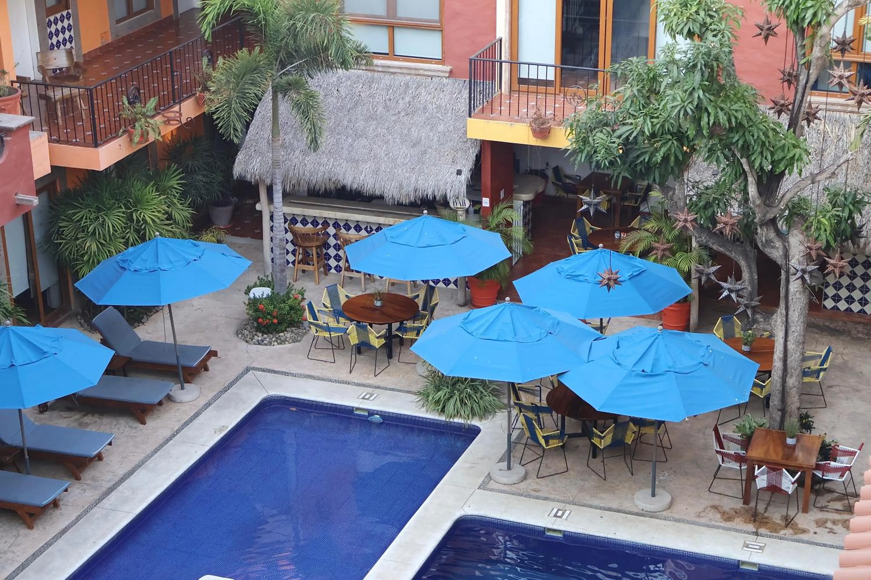 Swimming pool in Casa Lotería -Pueblito Sayulita- Colorful, Family and Relax Experience with Private Parking and Pool