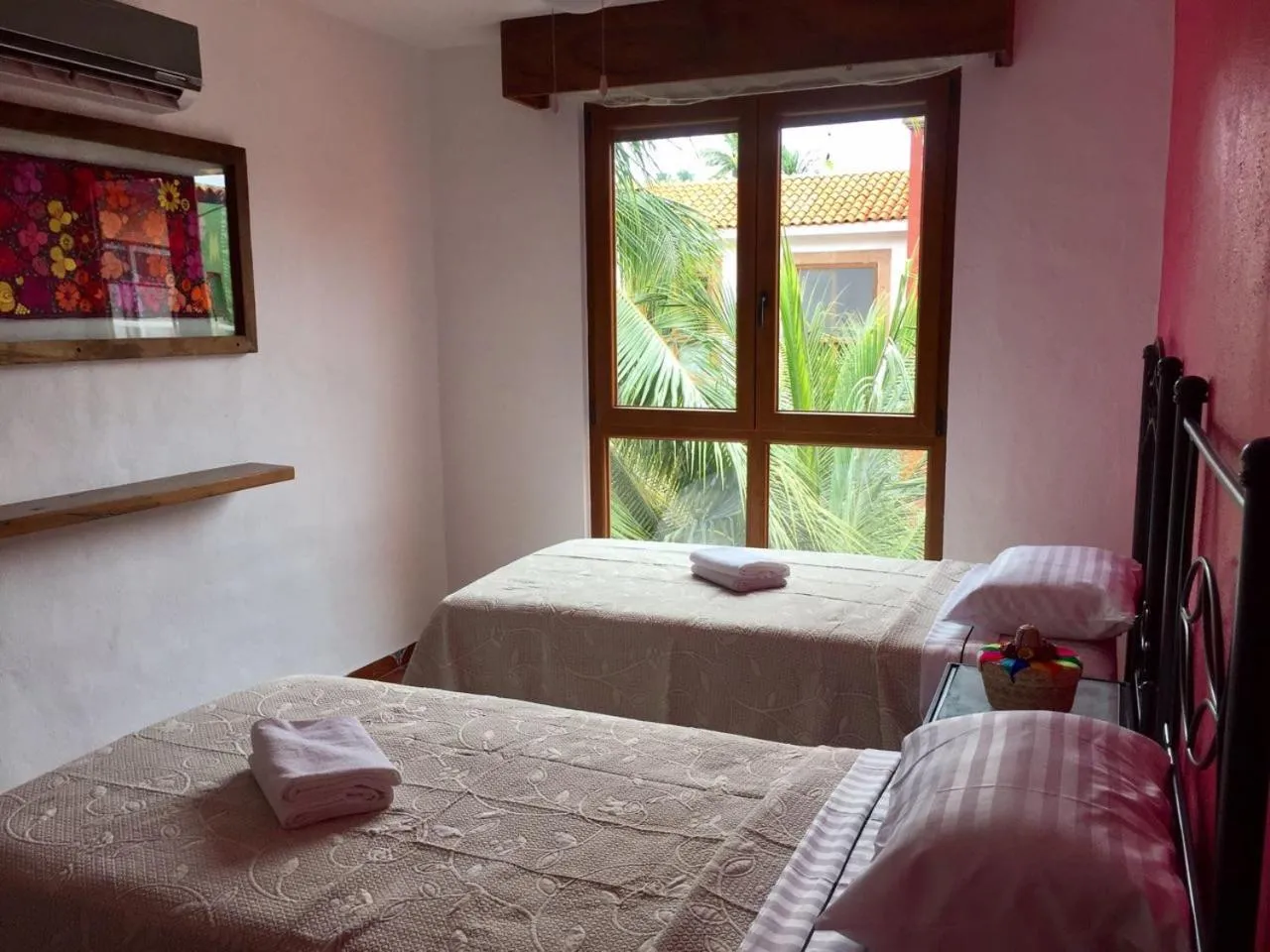 Bedroom, Bed in Casa Lotería -Pueblito Sayulita- Colorful, Family and Relax Experience with Private Parking and Pool