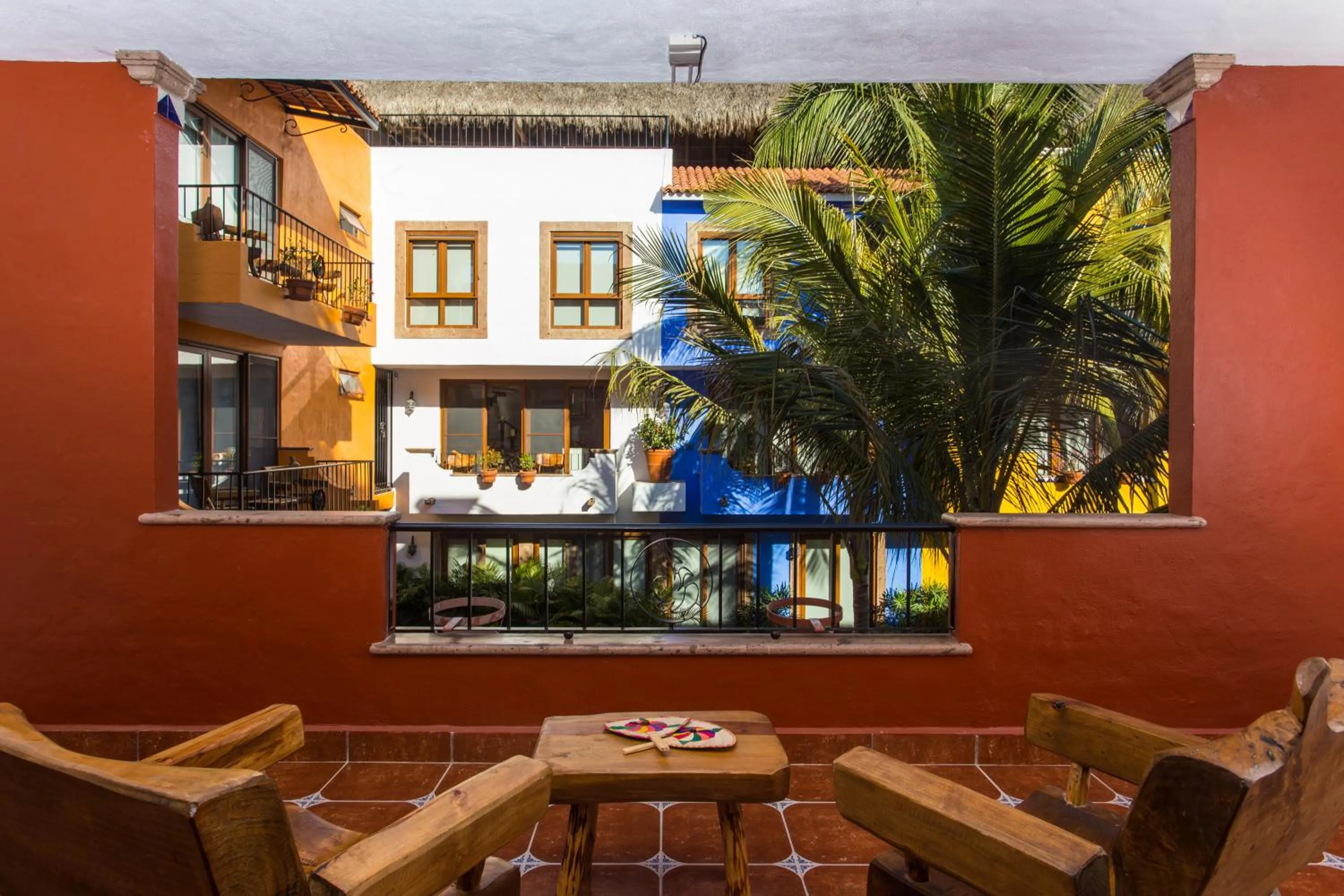 Seating area in Casa Lotería -Pueblito Sayulita- Colorful, Family and Relax Experience with Private Parking and Pool