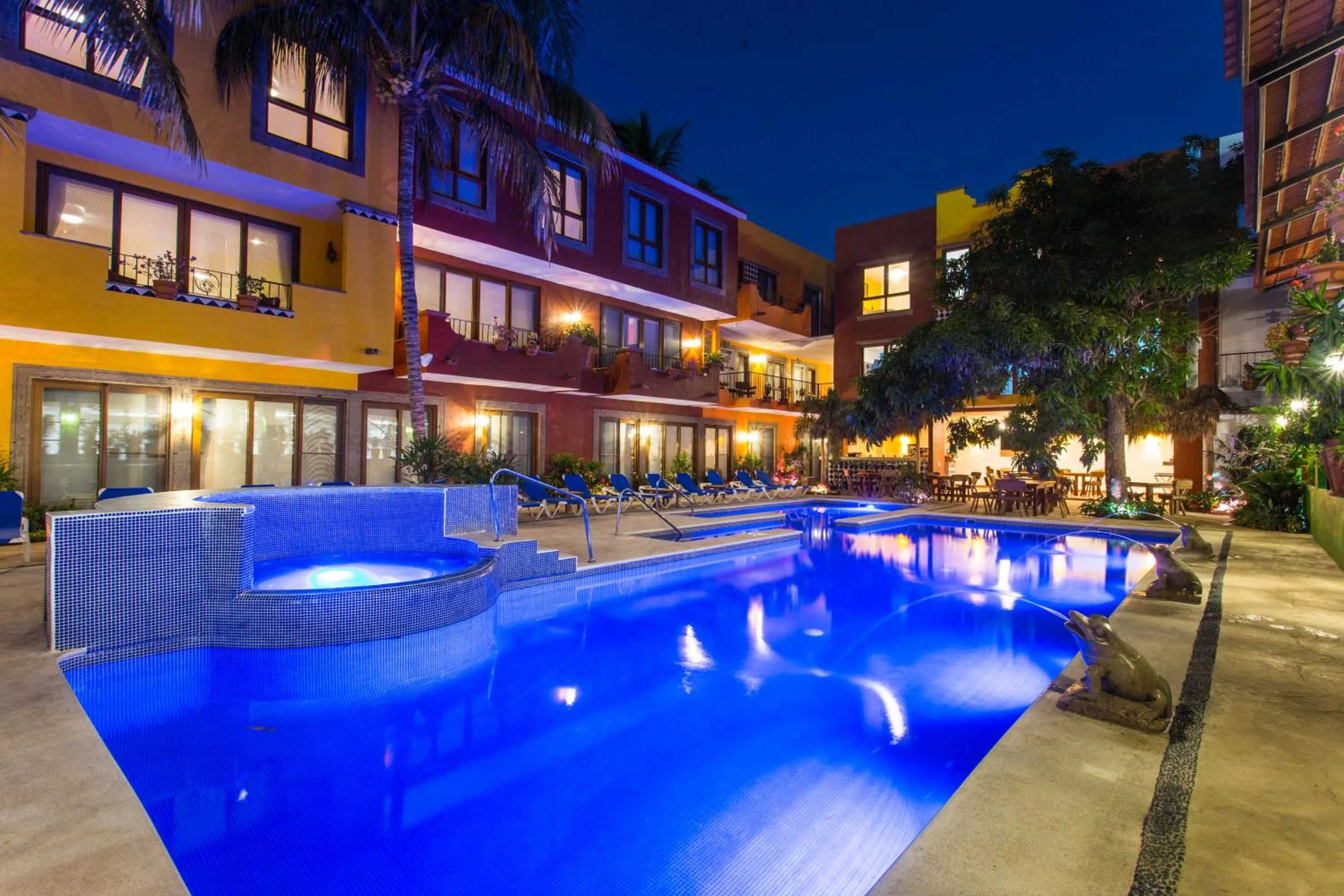 Property building in Casa Lotería -Pueblito Sayulita- Colorful, Family and Relax Experience with Private Parking and Pool