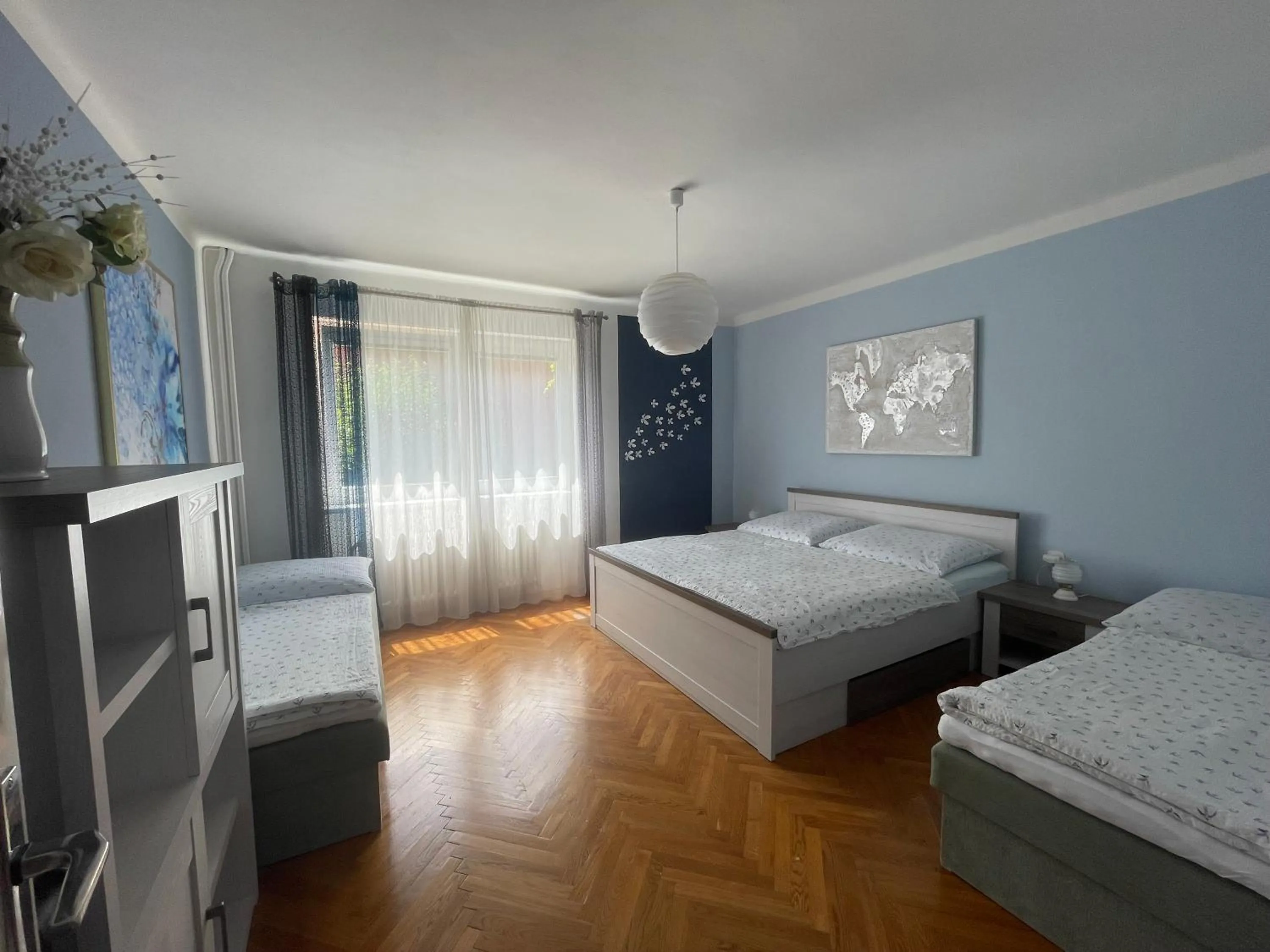 Bed in apartman pro 4 osoby