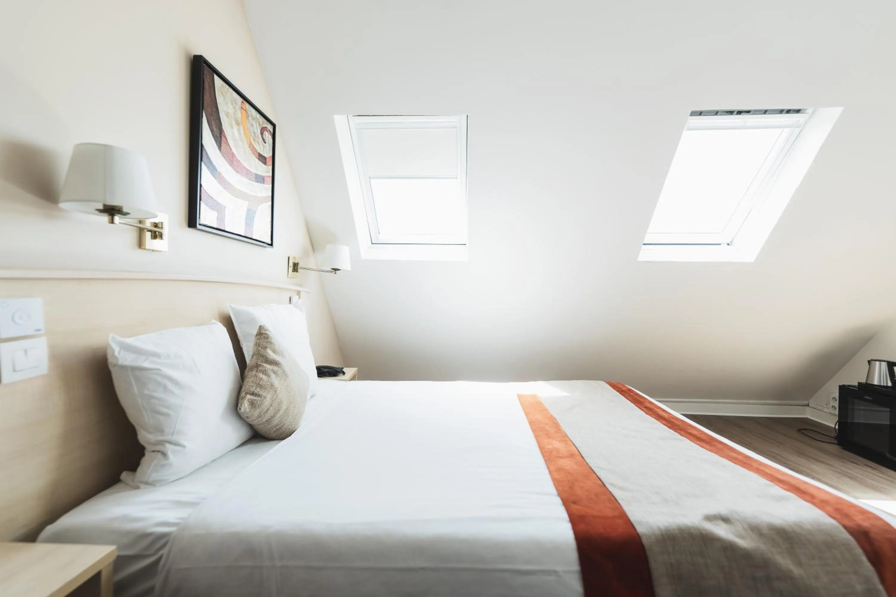 Bed in Hotel Corona -Rodier-