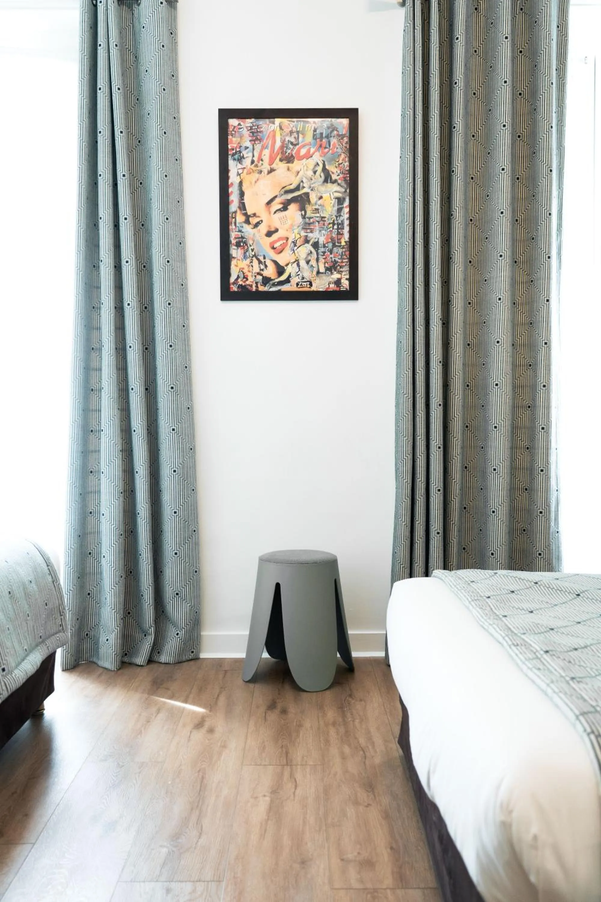 Bedroom, Bed in Hotel Corona -Rodier-