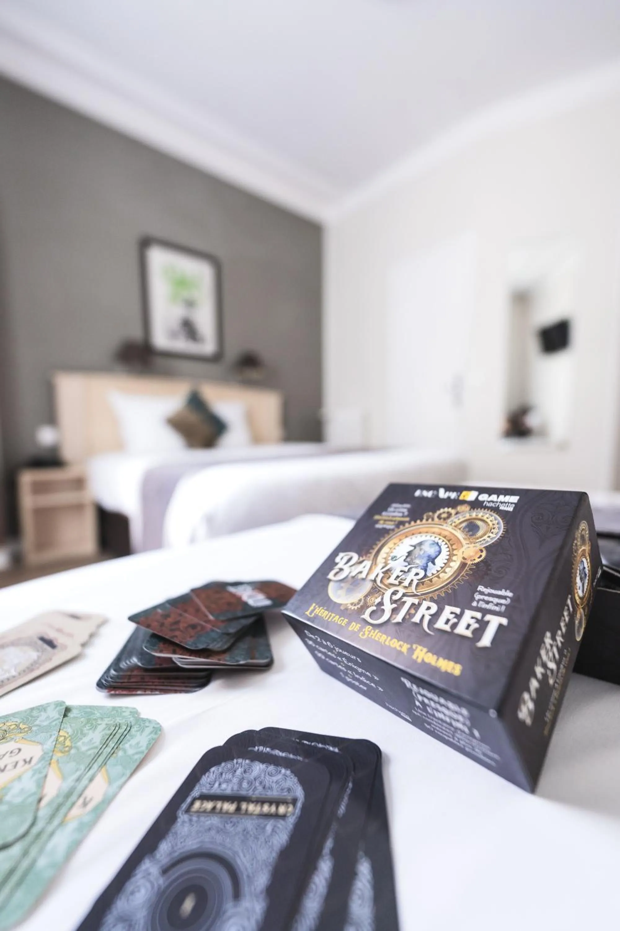 Bed in Hotel Corona -Rodier-