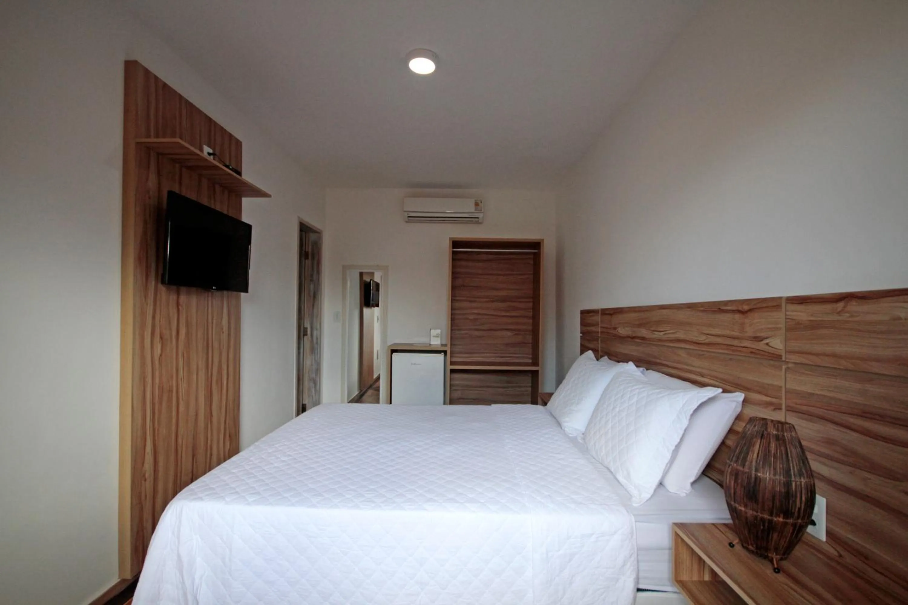 Bed in Pousada Tranquilandia Village