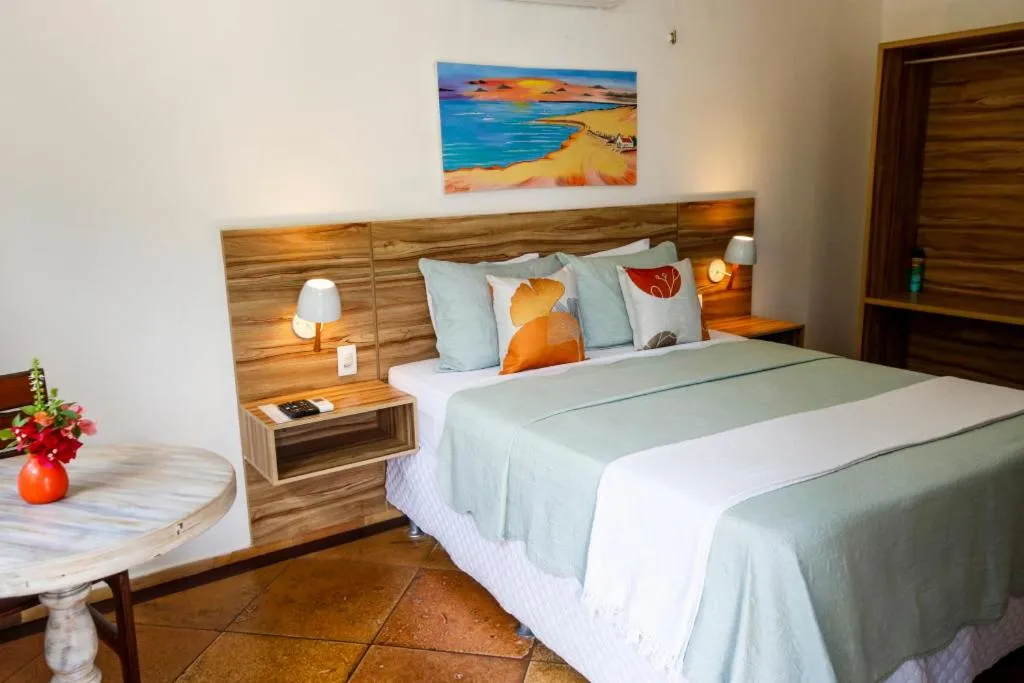 Bed in Pousada Tranquilandia Village