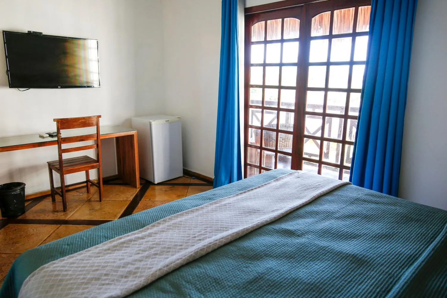 Bed in Pousada Tranquilandia Village