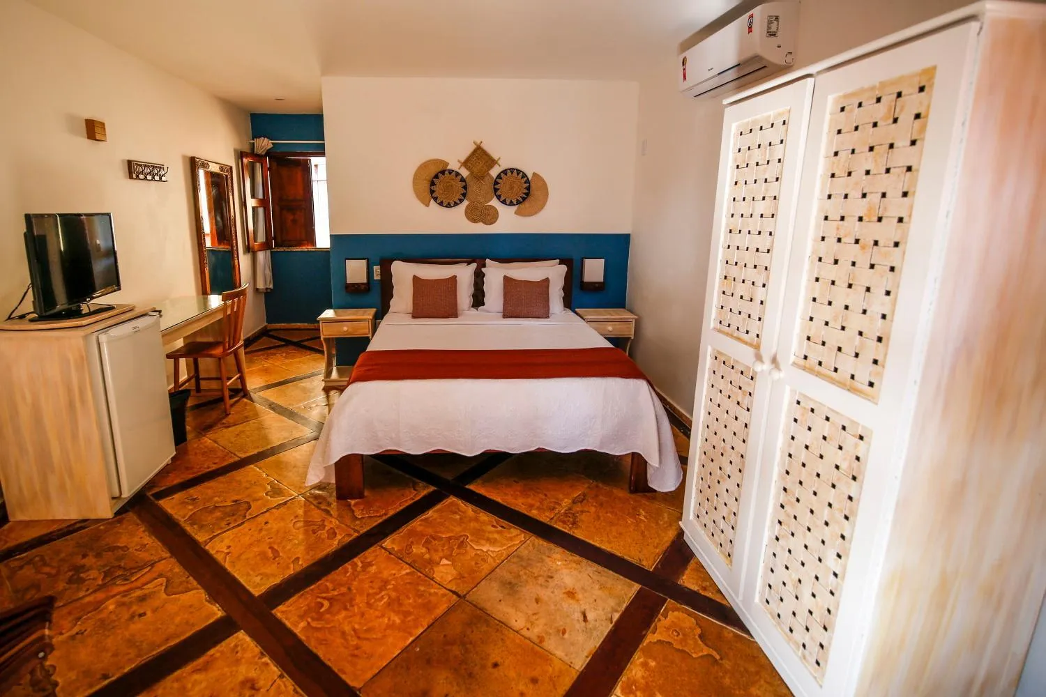 Bed in Pousada Tranquilandia Village