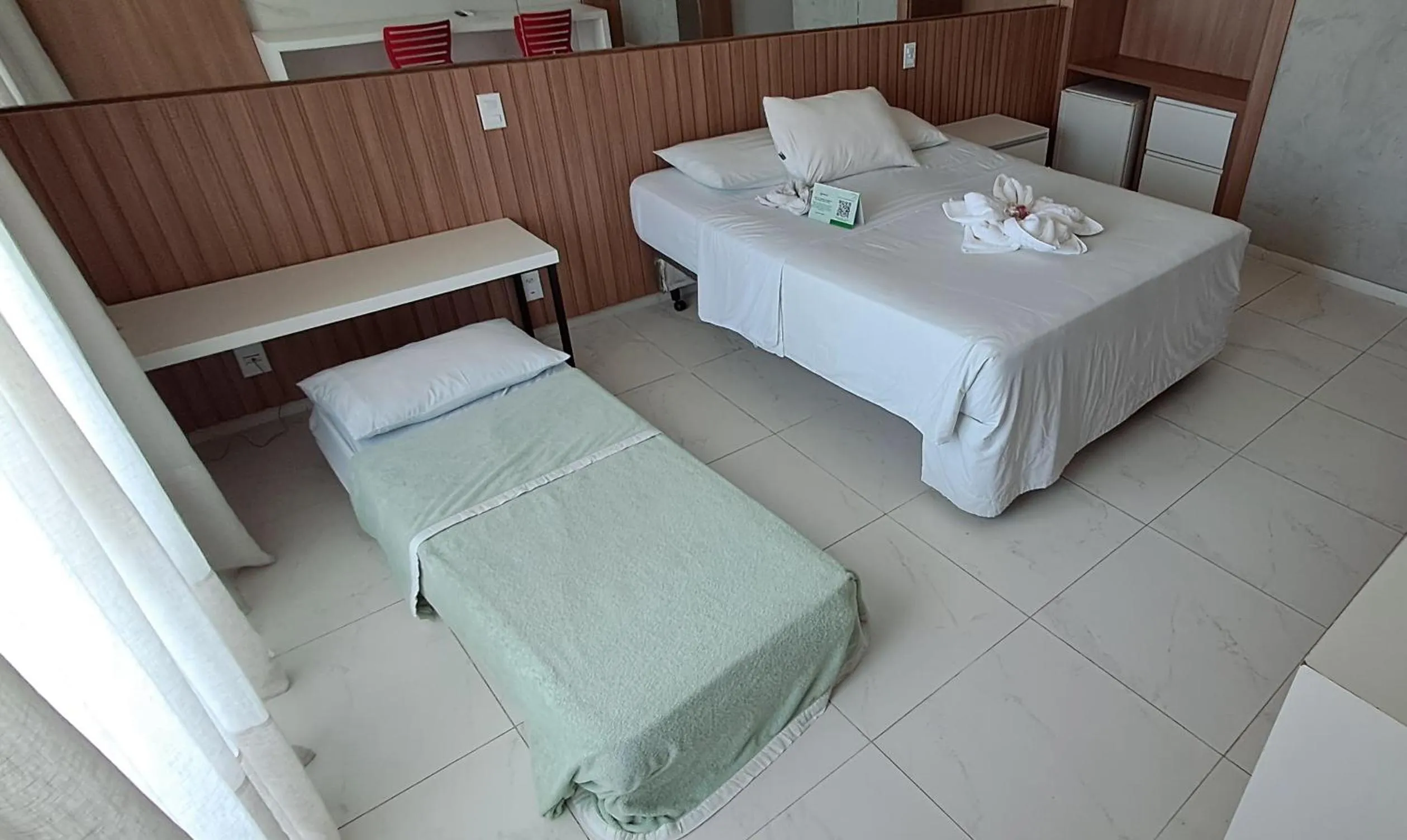 Bed in Ocean View Hotel