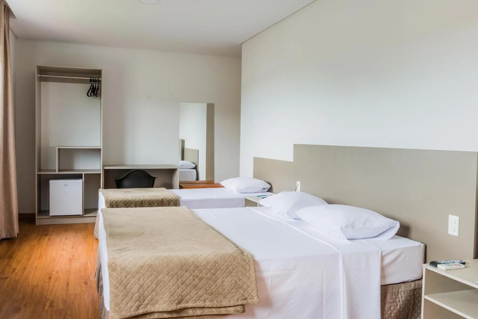 Bed in Tri Hotel São João Batista