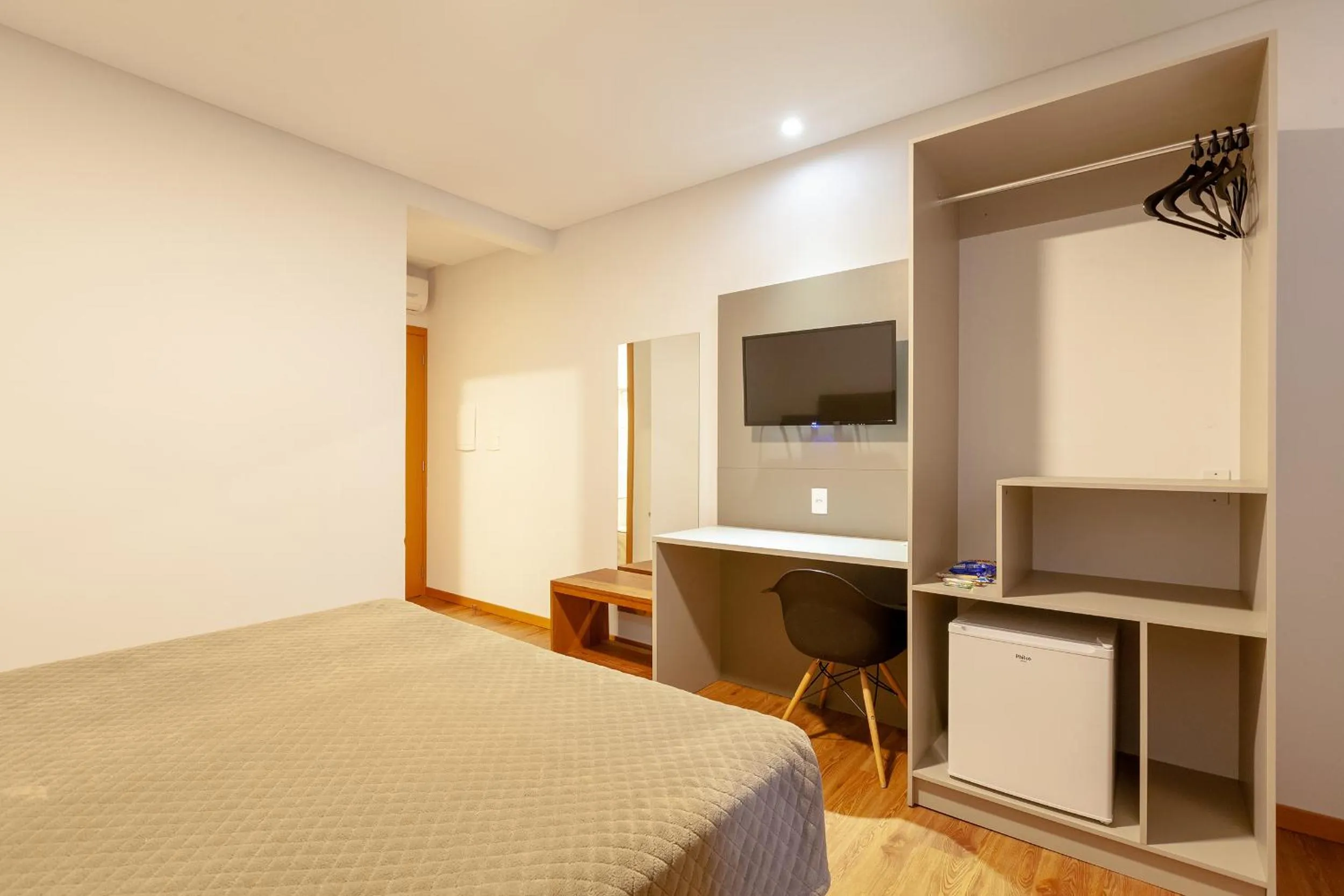 Bed in Tri Hotel São João Batista