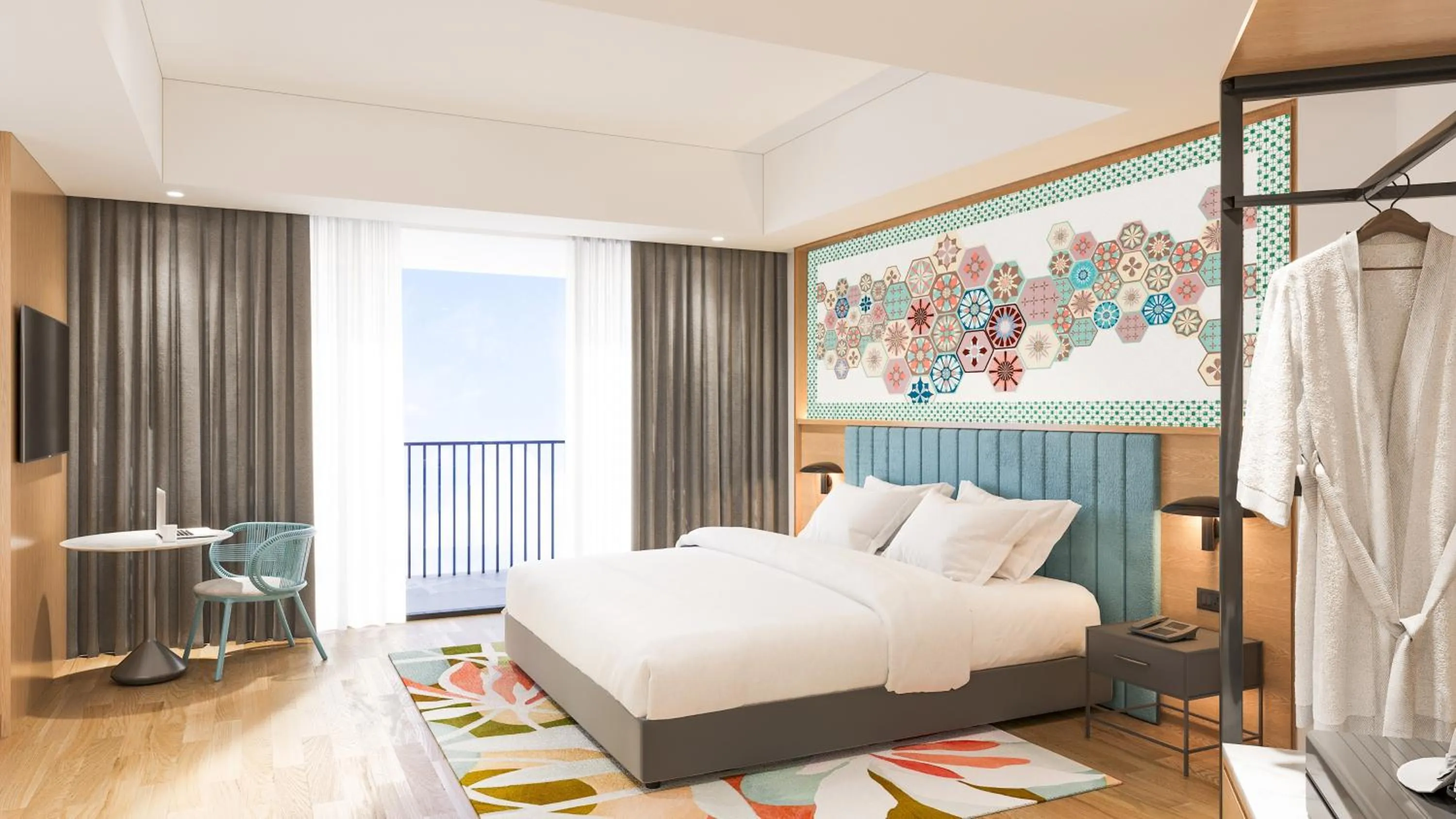 Bedroom, Bed in M Social Resort Penang