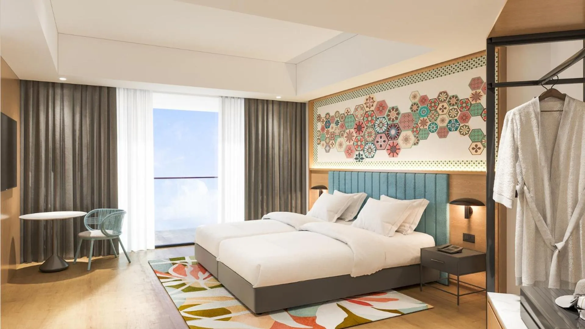 Bedroom, Bed in M Social Resort Penang