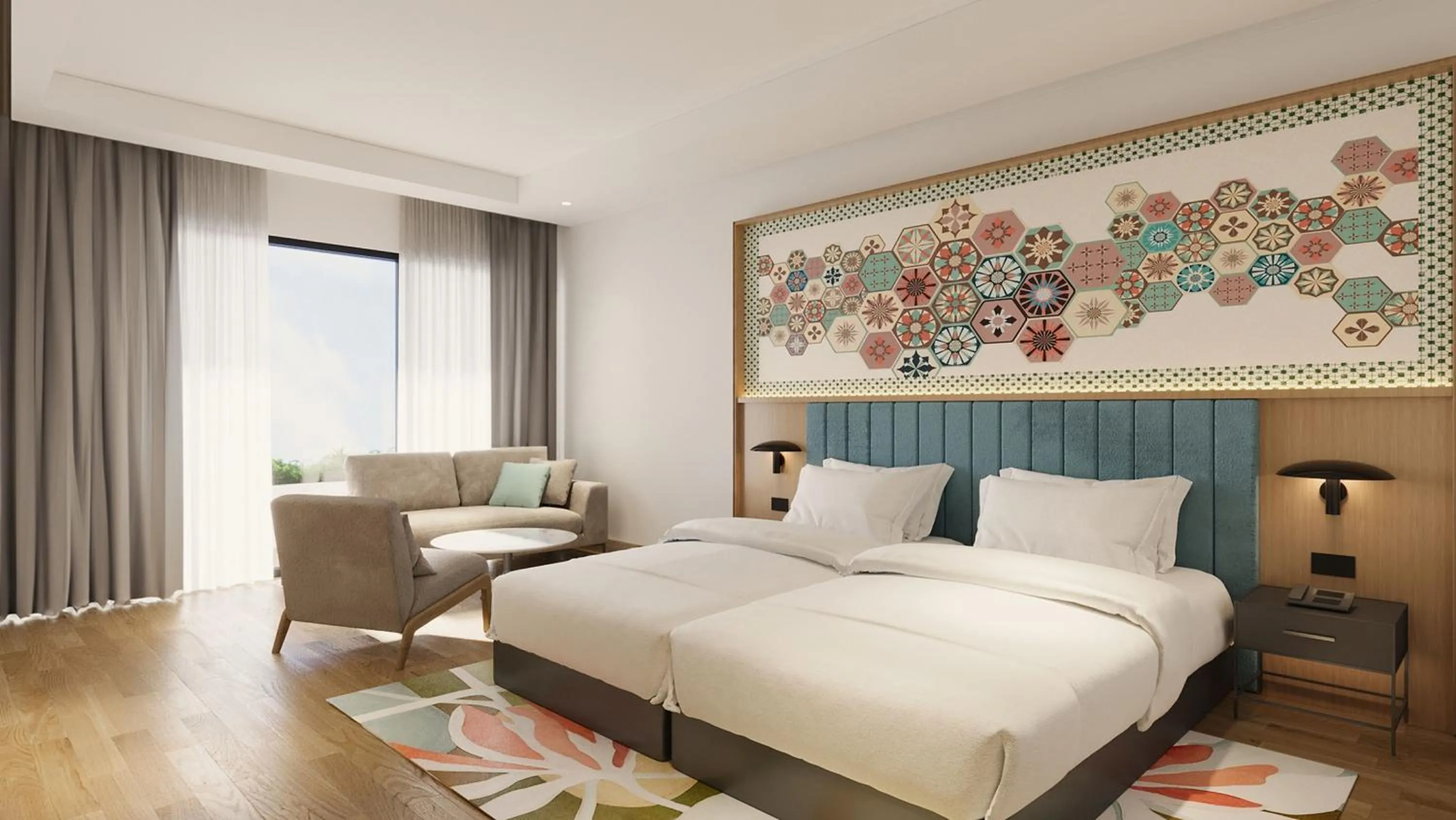 Bedroom, Bed in M Social Resort Penang