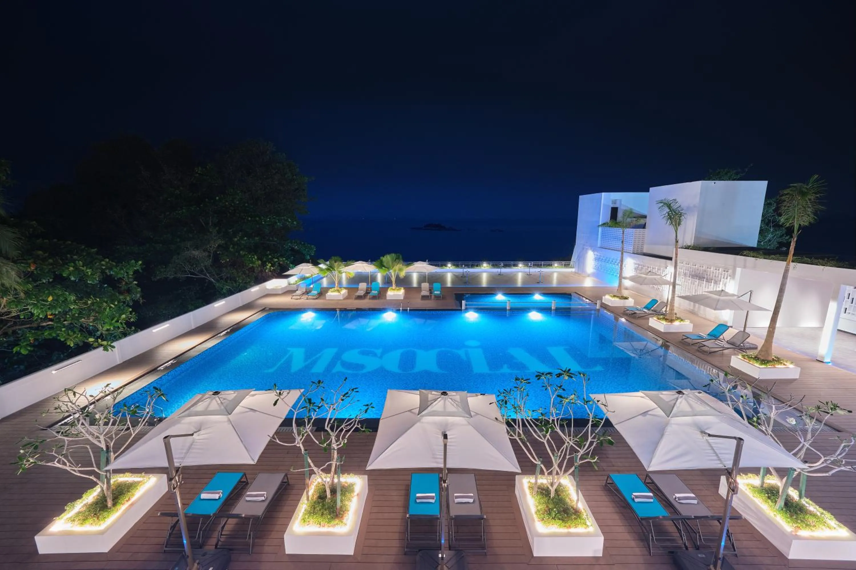 Swimming pool in M Social Resort Penang