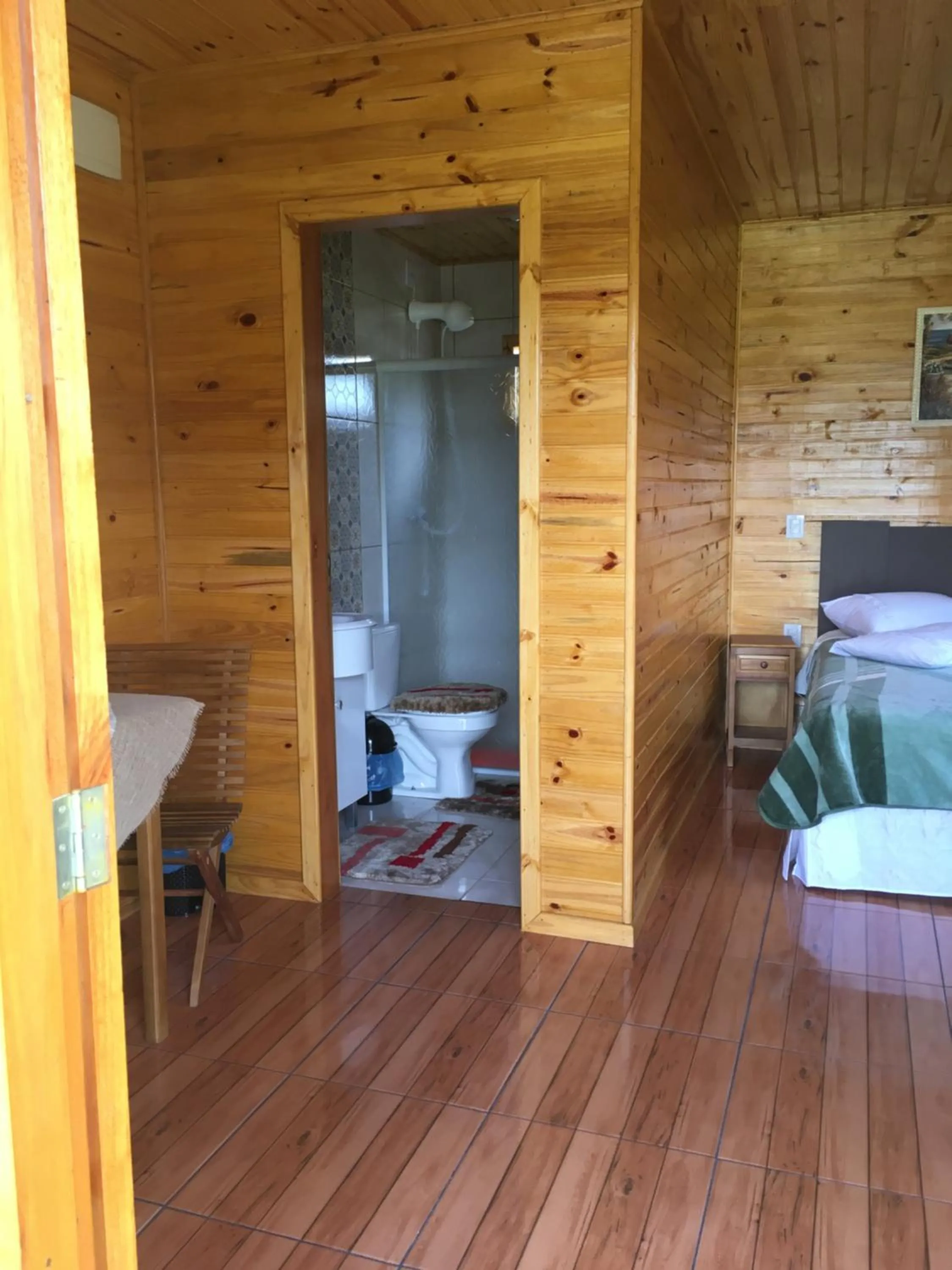 Bed in Pousada Santa Terezinha