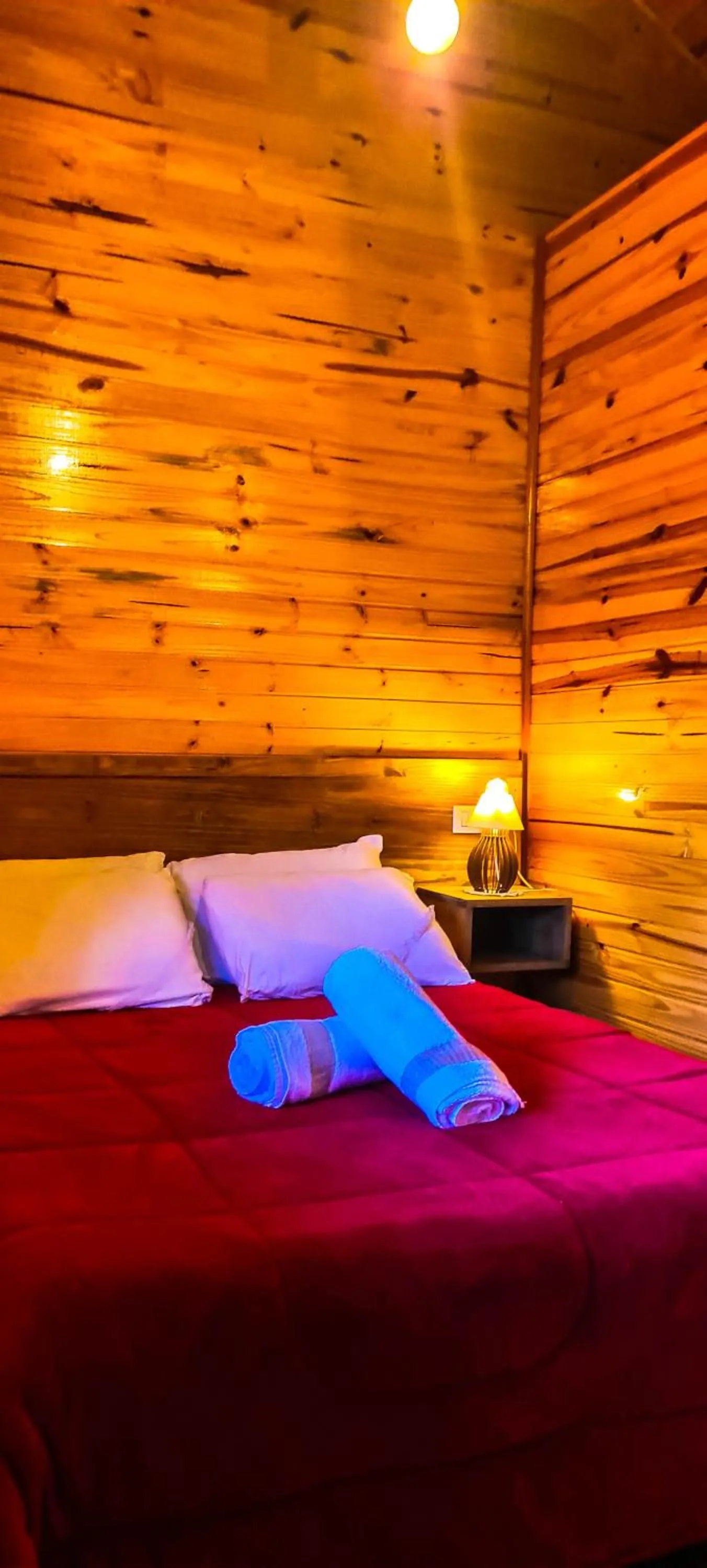 Bed in Pousada Santa Terezinha