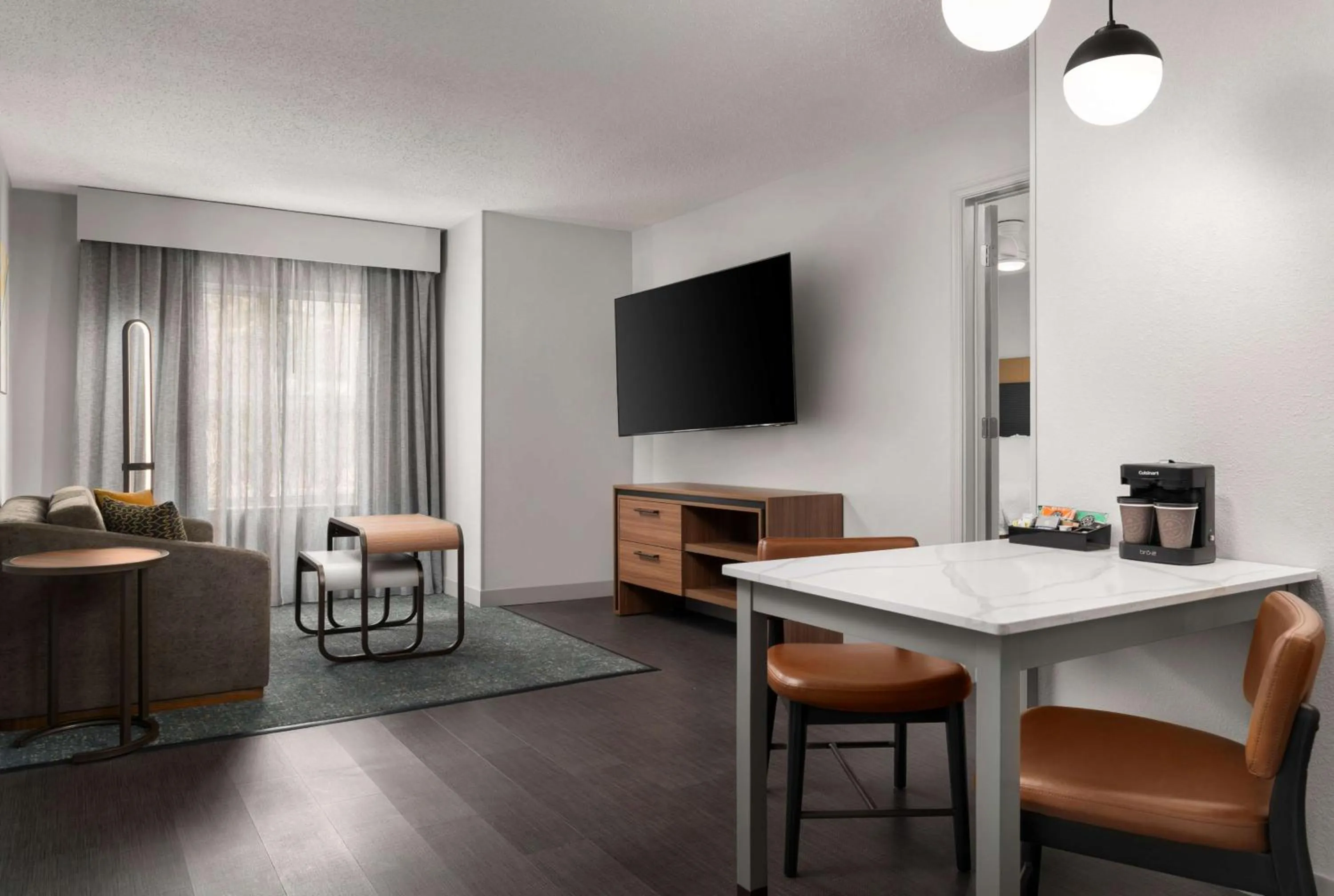 Living room in Homewood Suites by Hilton Richmond - Airport