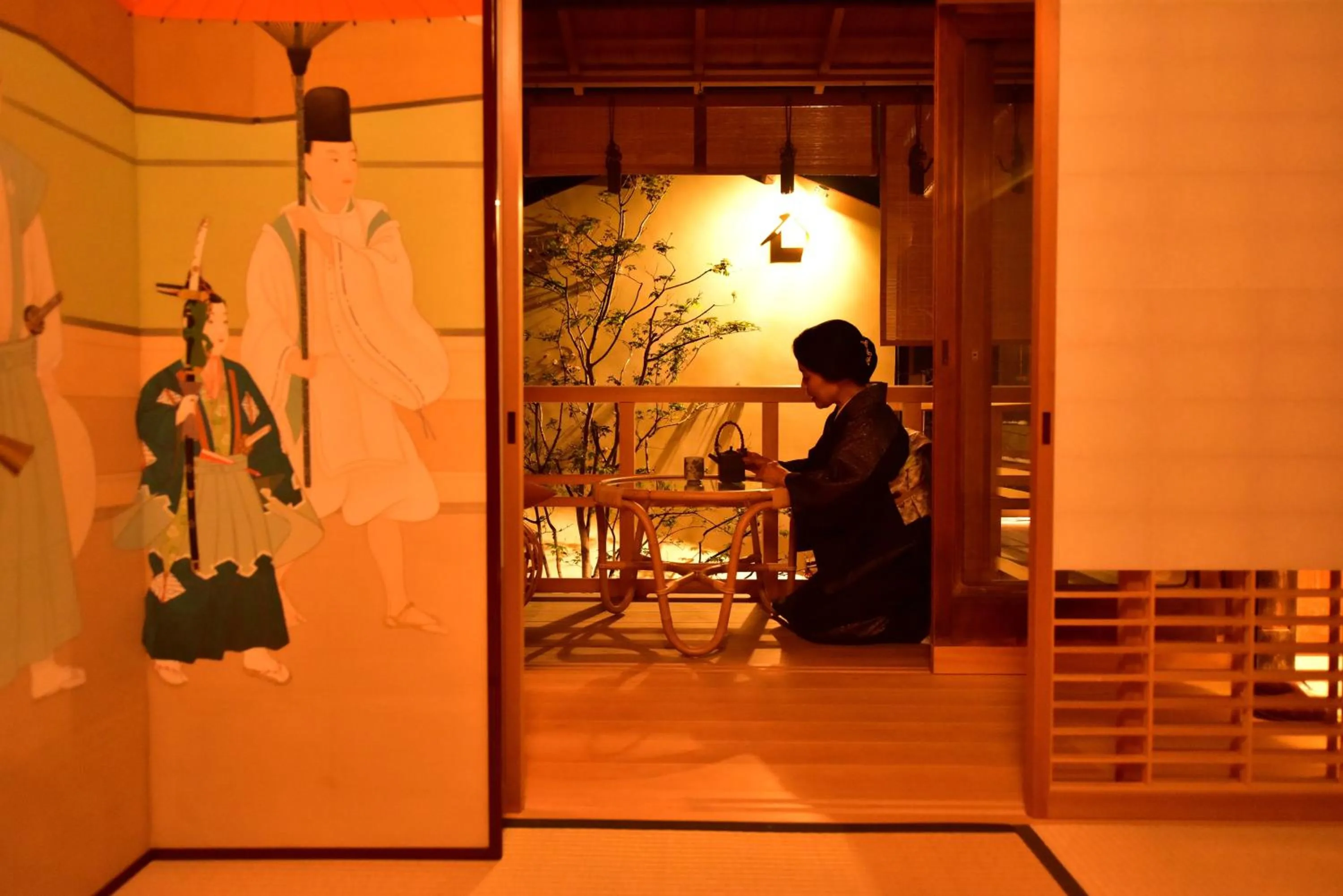 Living room in Yado Kiramachi