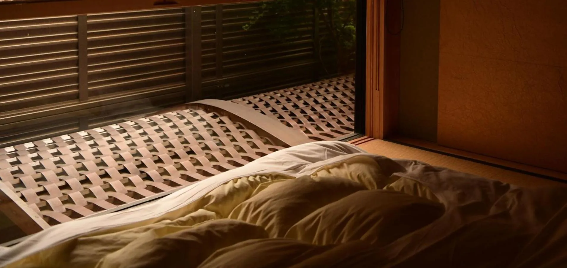 Bedroom, Bed in Yado Kiramachi