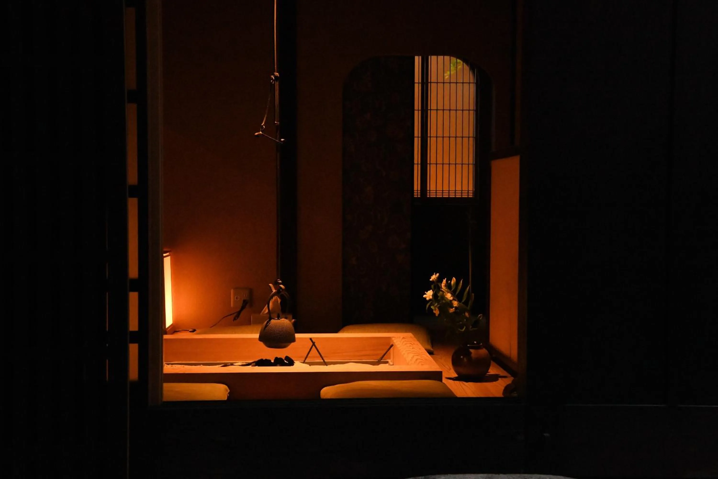 Seating area, Bathroom in Yado Kiramachi