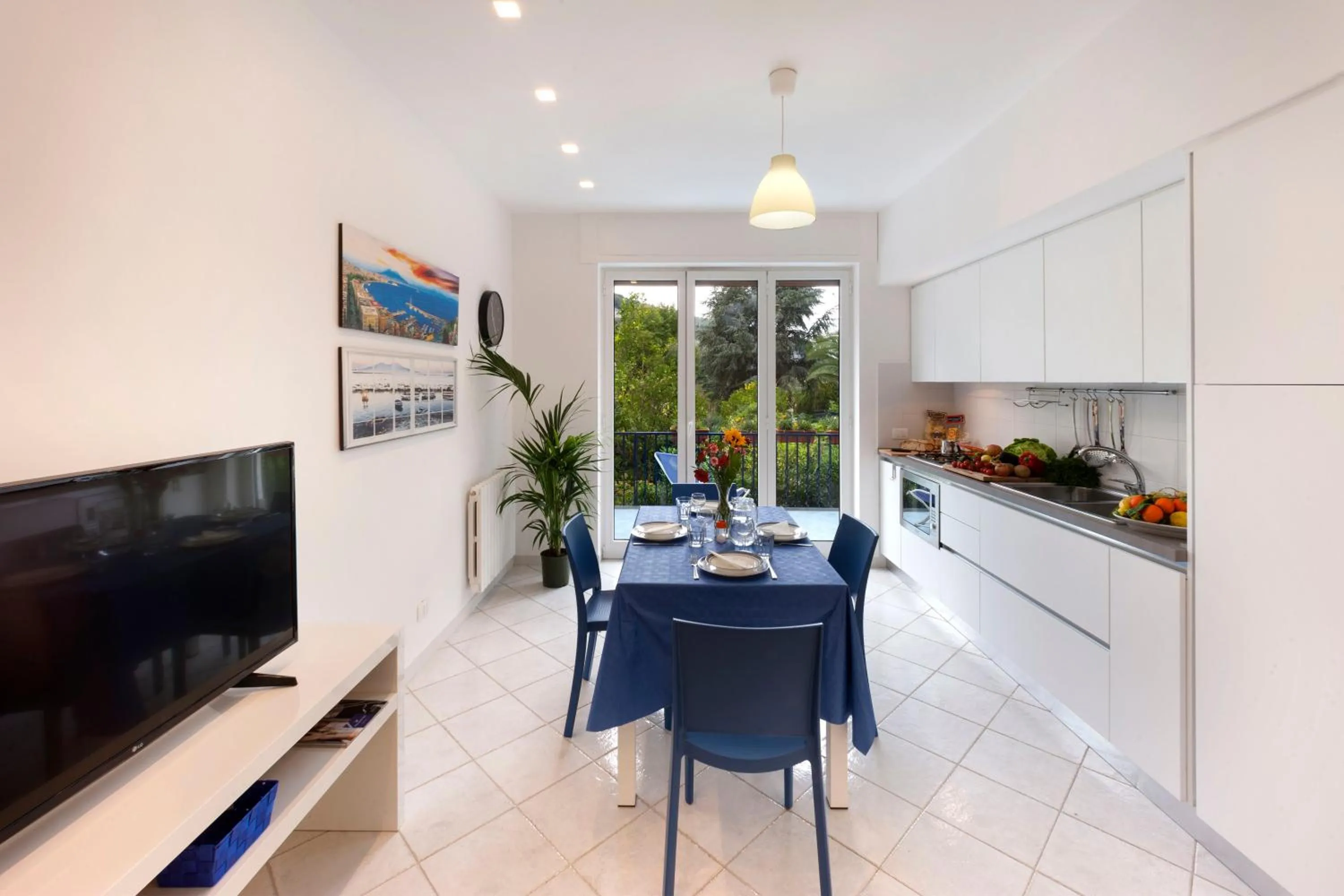 Living room in Casa Aurora - Stay in Sorrento