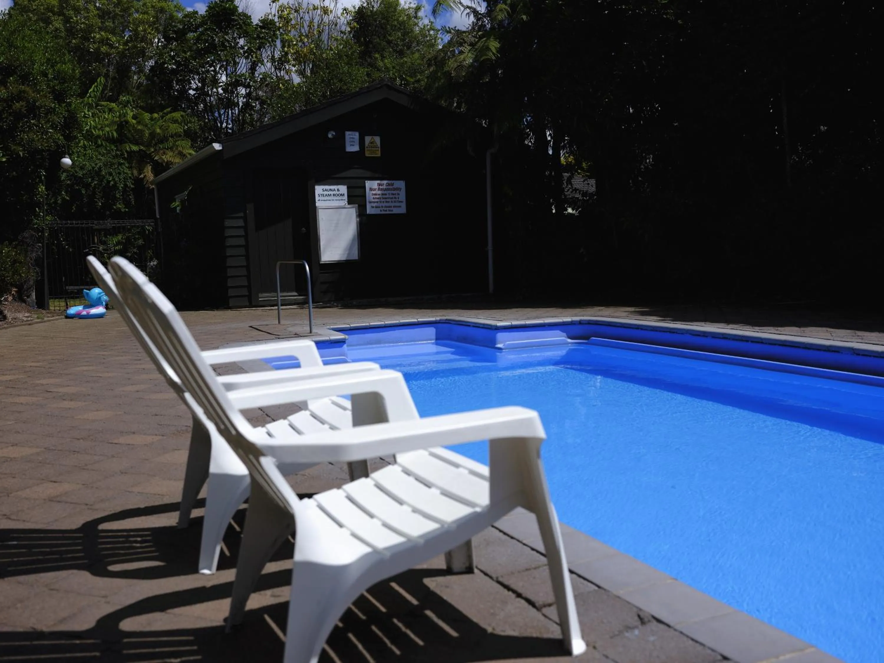 Swimming pool in Alpin Motel & Conference Centre