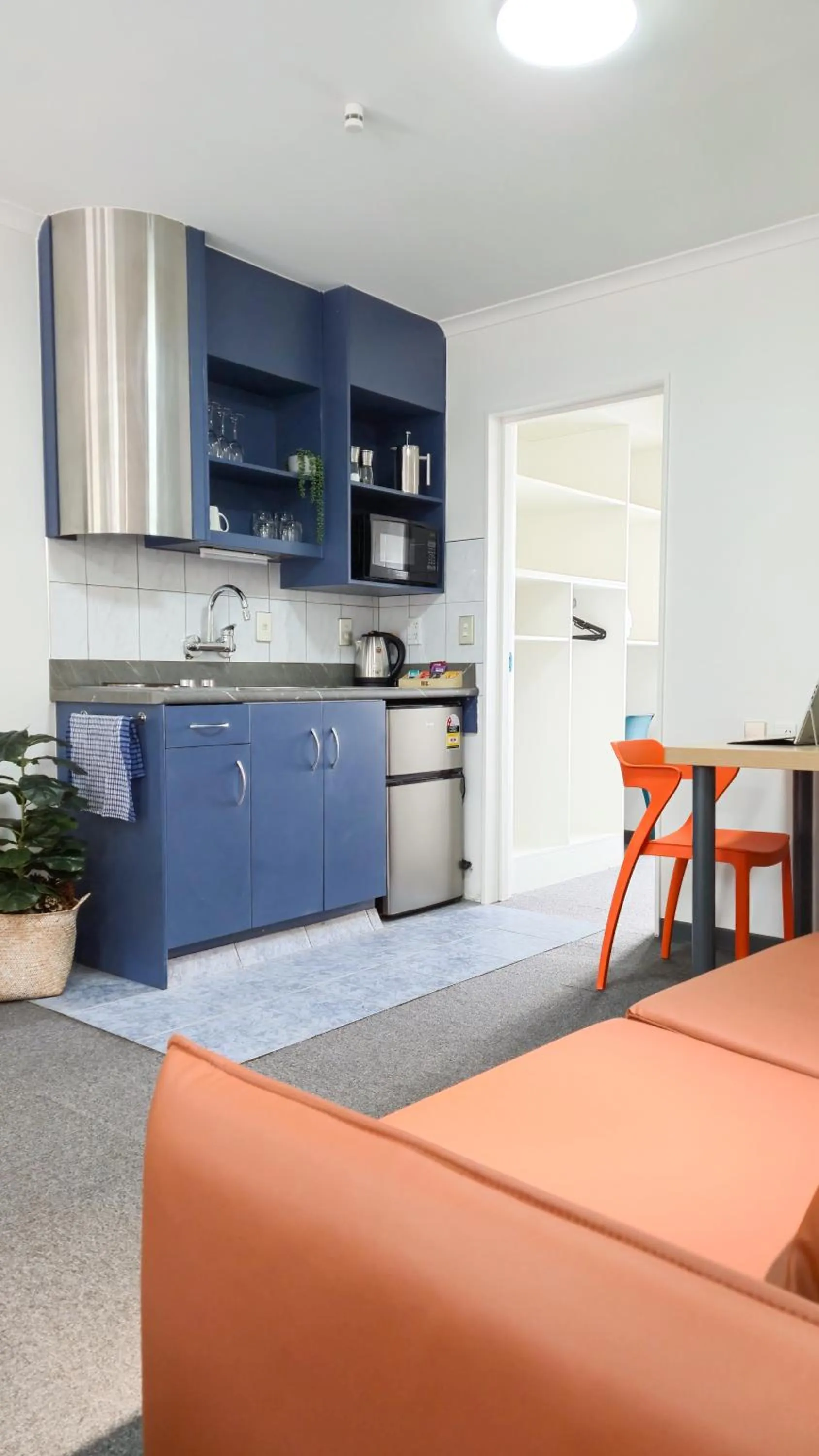 Kitchen or kitchenette in Alpin Motel & Conference Centre