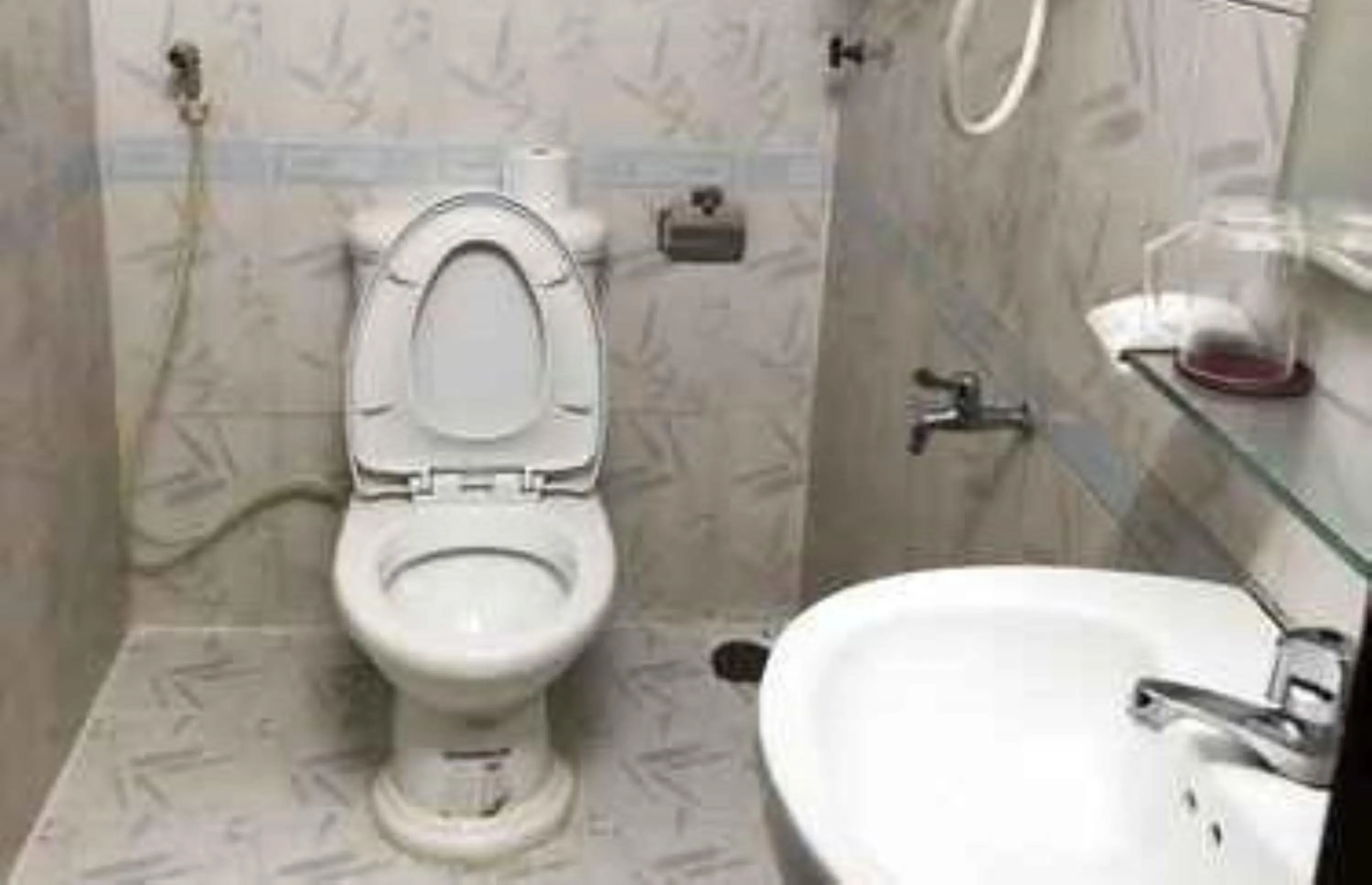 Bathroom in Cat Phu Hotel