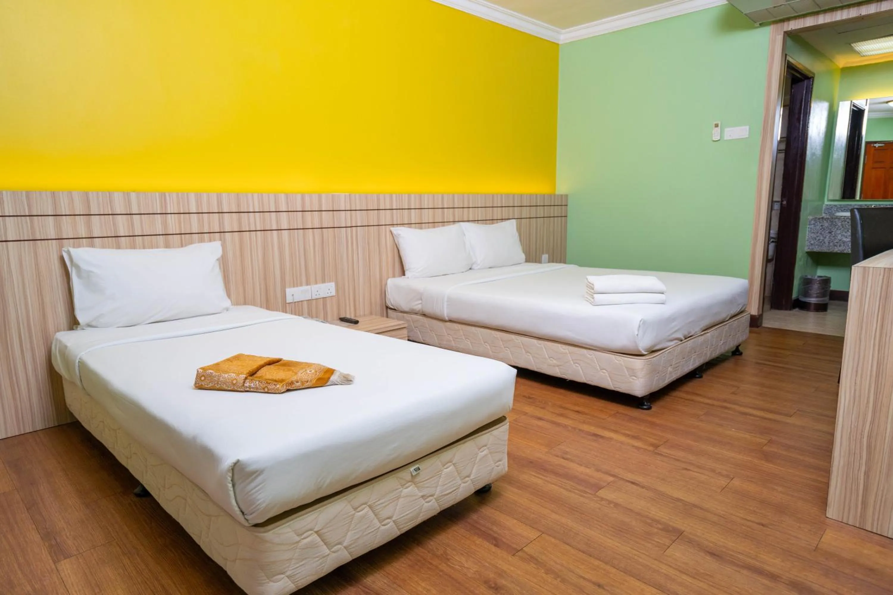 Bed in Bukit Merah Laketown Resort