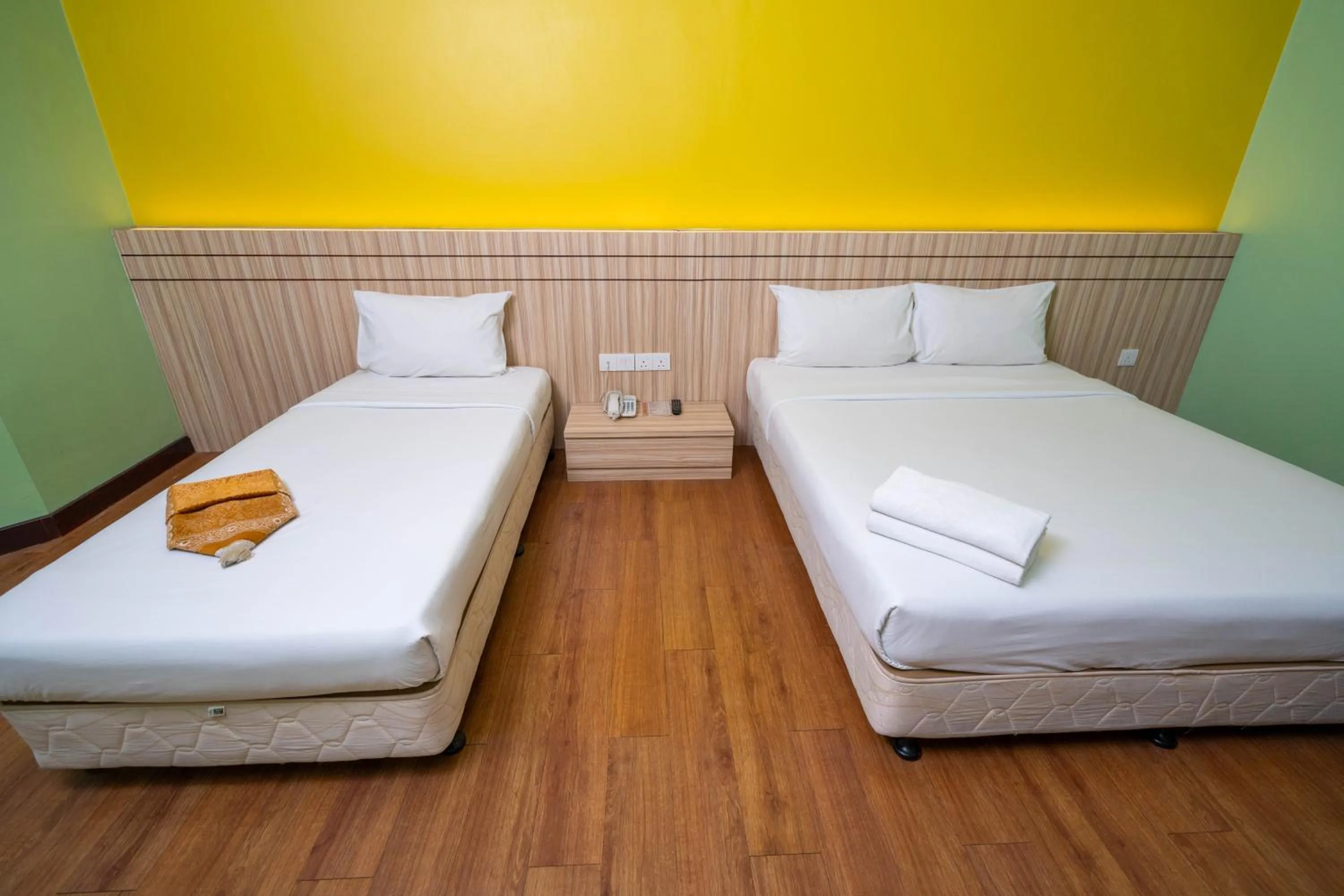 Bed in Bukit Merah Laketown Resort