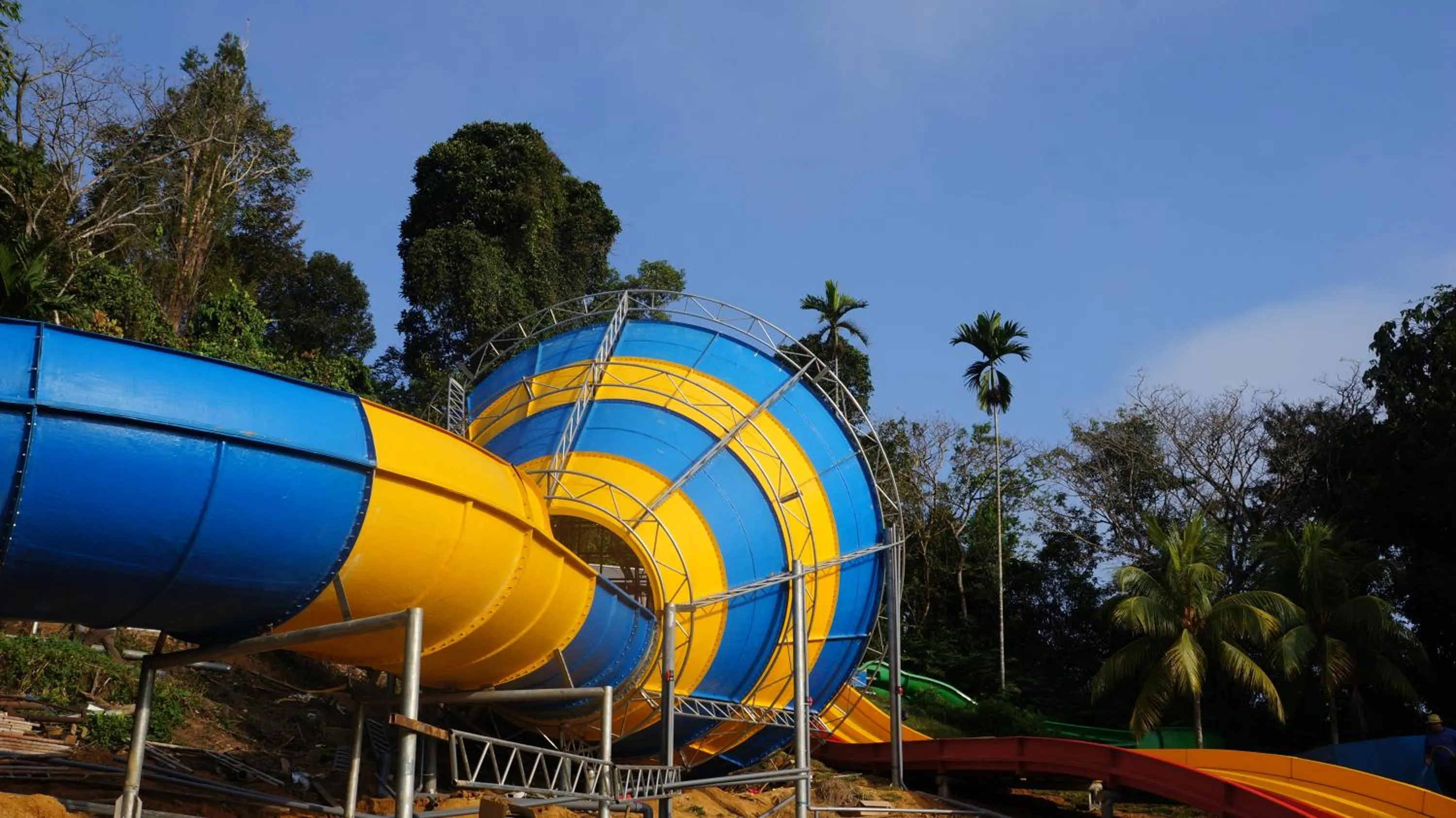 Aqua park in Bukit Merah Laketown Resort