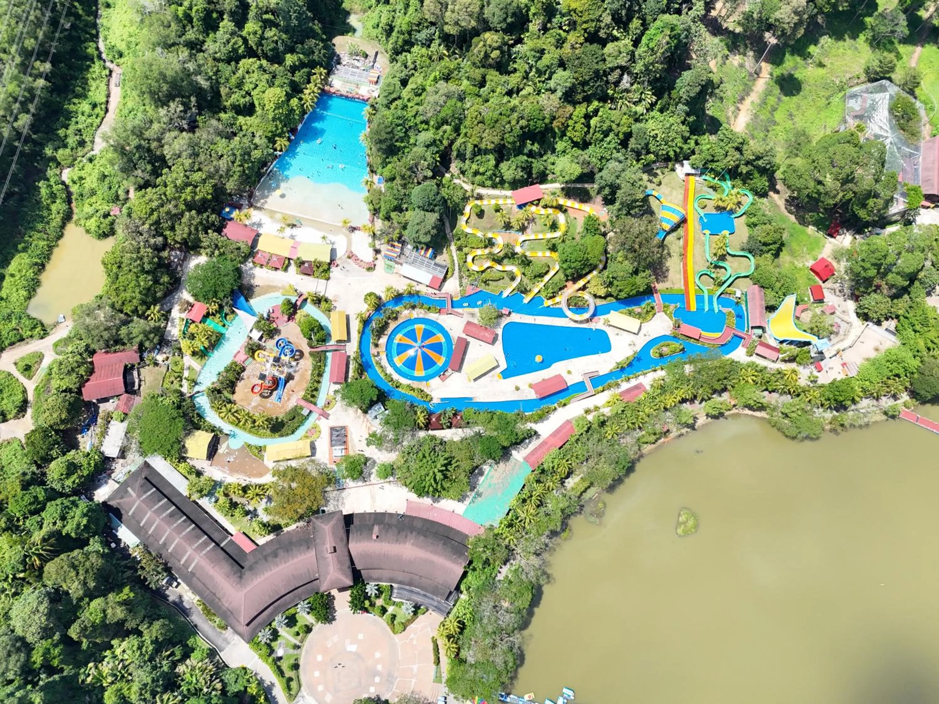 Aqua park in Bukit Merah Laketown Resort